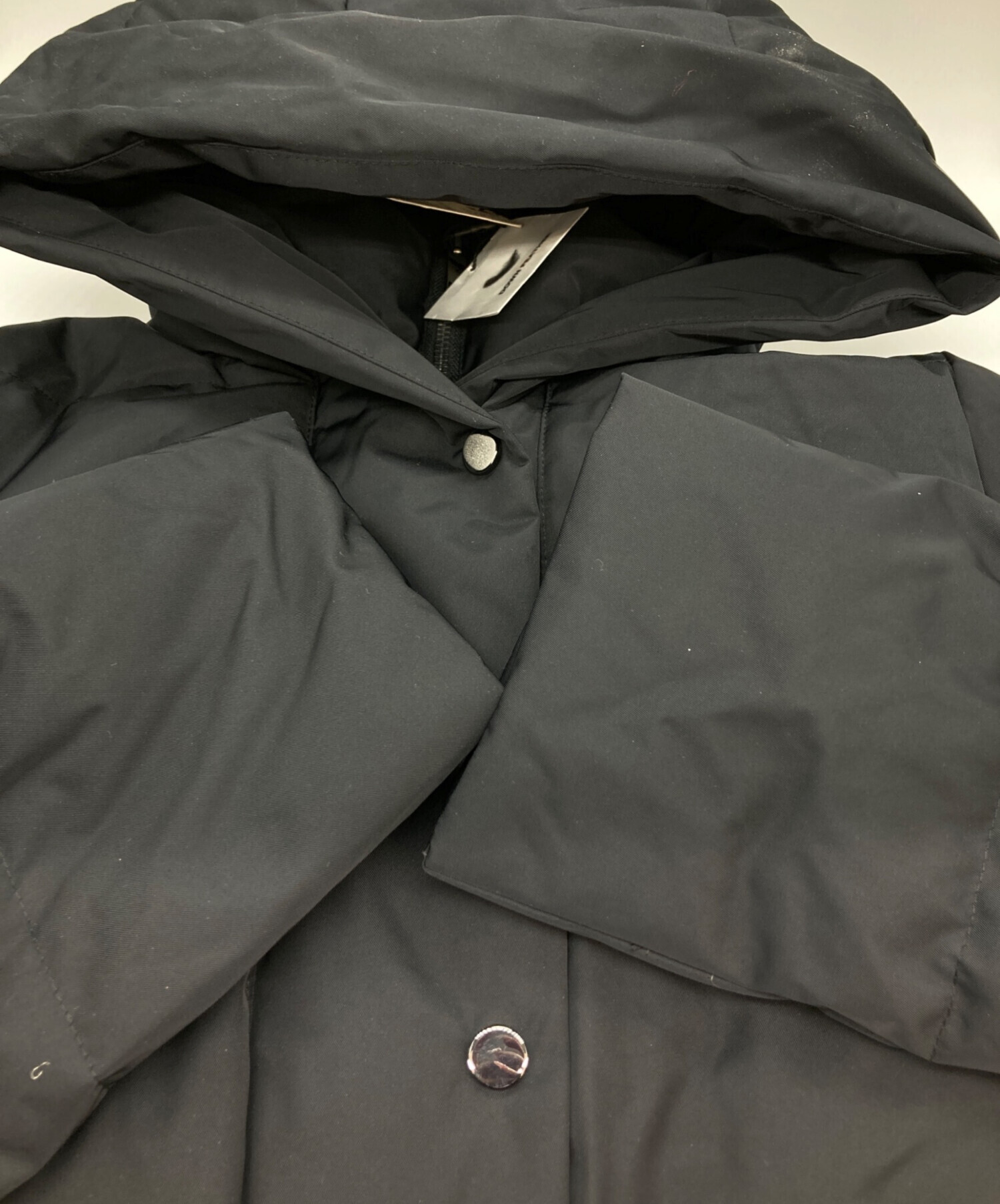 中古・古着通販】ZARA (ザラ) ダウンコート ブラック サイズ:XS 未使用 