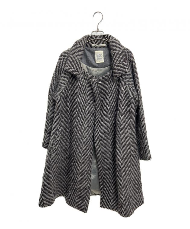 中古・古着通販】LIMI feu (リミフゥ) ウールガウンコート グレー
