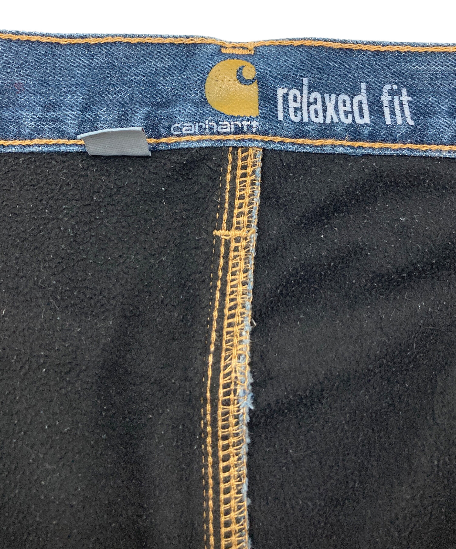 中古・古着通販】CarHartt (カーハート) 裏フリースデニムパンツ 