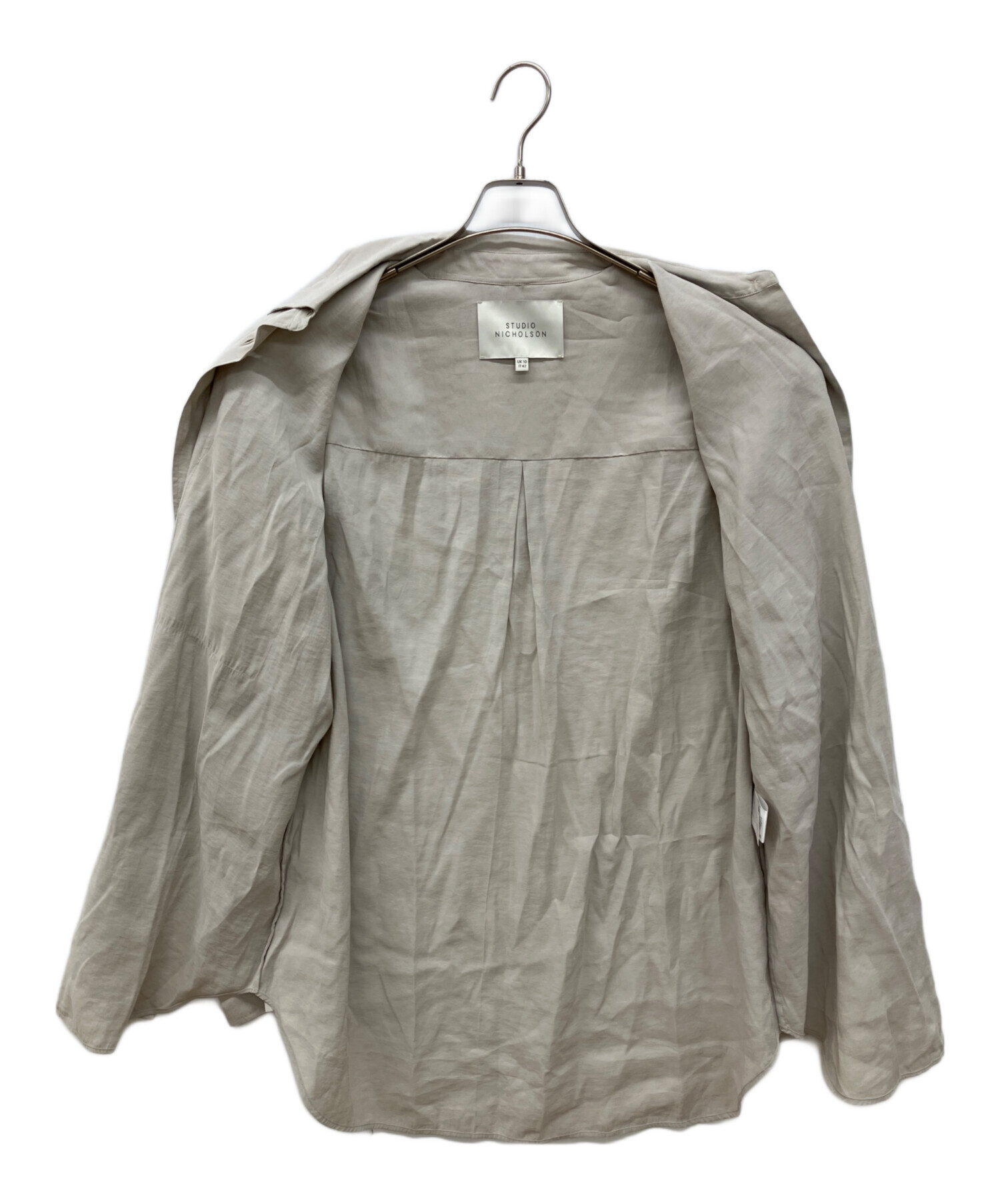 STUDIO NICHOLSON スタジオニコルソン ブラウス レディース 【古着】【中古】 中古・古着通販】STUDIO NICHOLSON (スタジオ ニコルソン) Leto