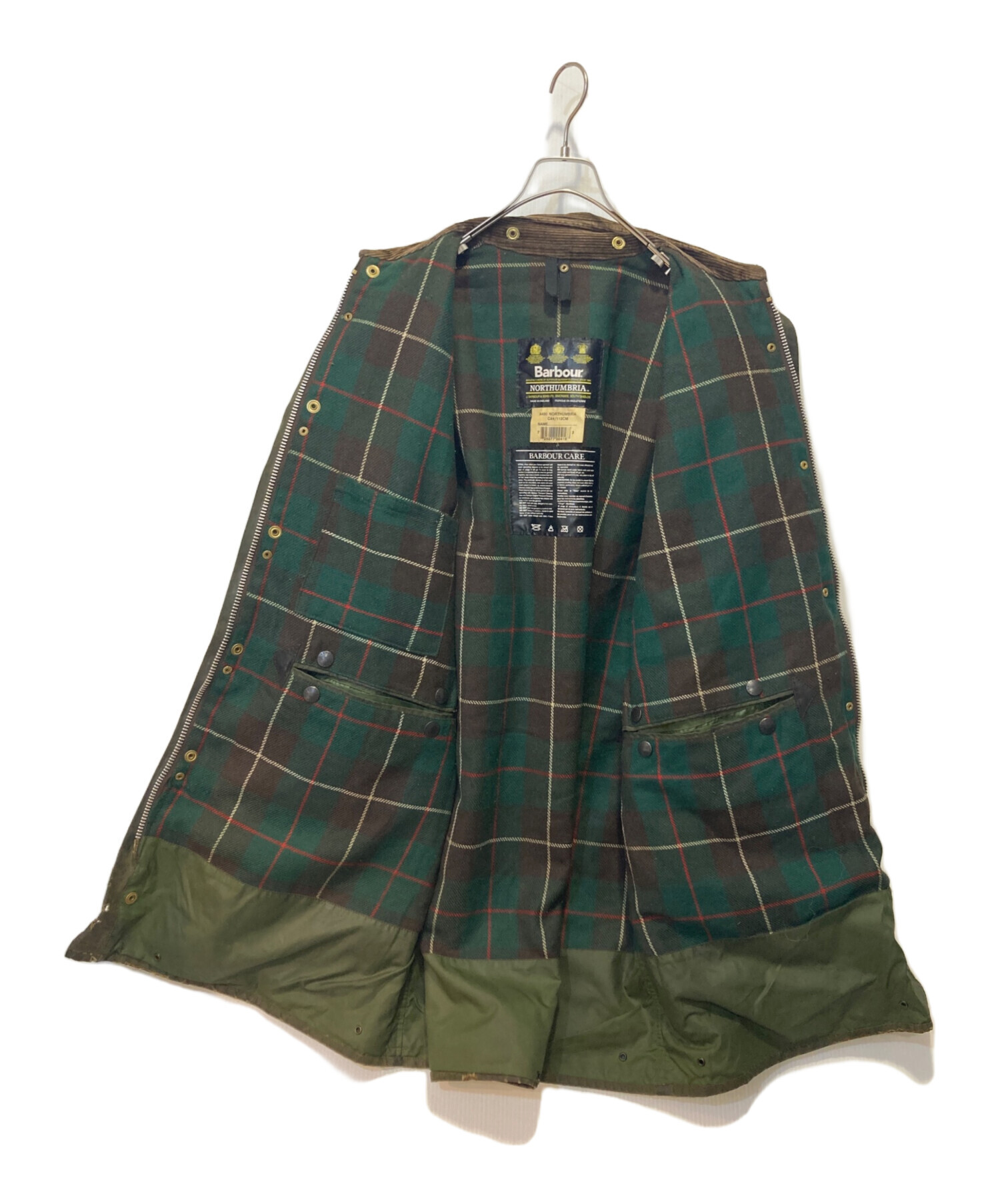 中古・古着通販】Barbour (バブアー) NORTHUMBRIA オイルドジャケット