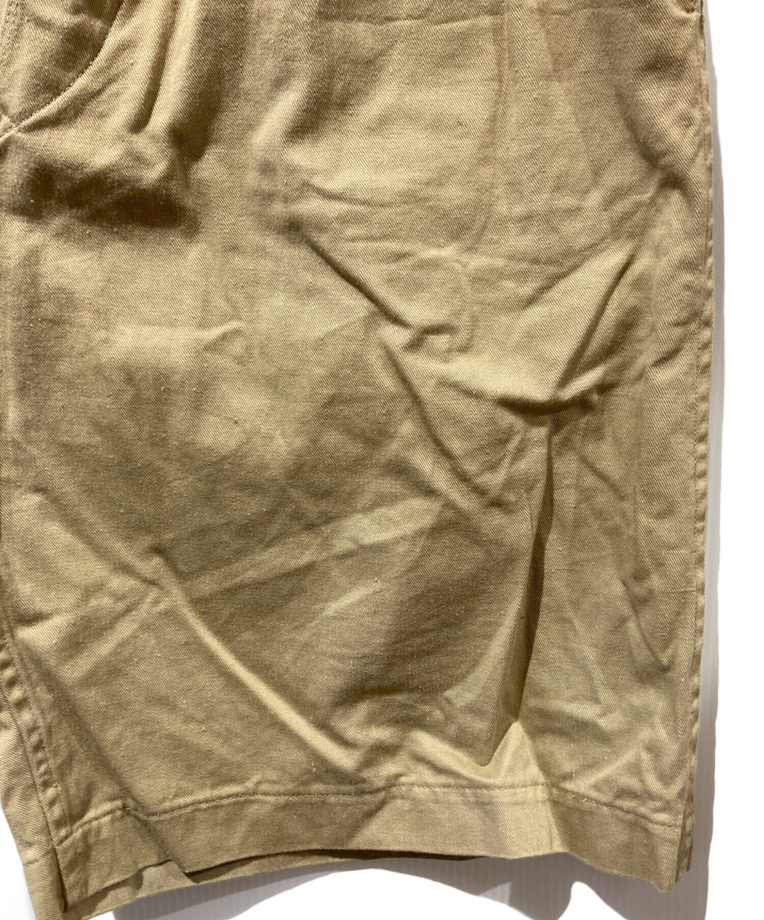 中古・古着通販】- (-) グルカショーツ ベージュ サイズ:不明