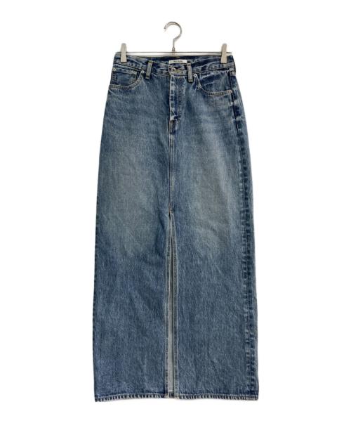Whim Gazette（ウィムガゼット） デニムスリットスカート ウィムガゼット Whim Gazette デニムスリットスカート （blue） -靴