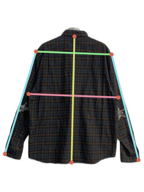 中古・古着通販】SOPHNET. (ソフネット) BANDANA STAR ELBOW PATCHED
