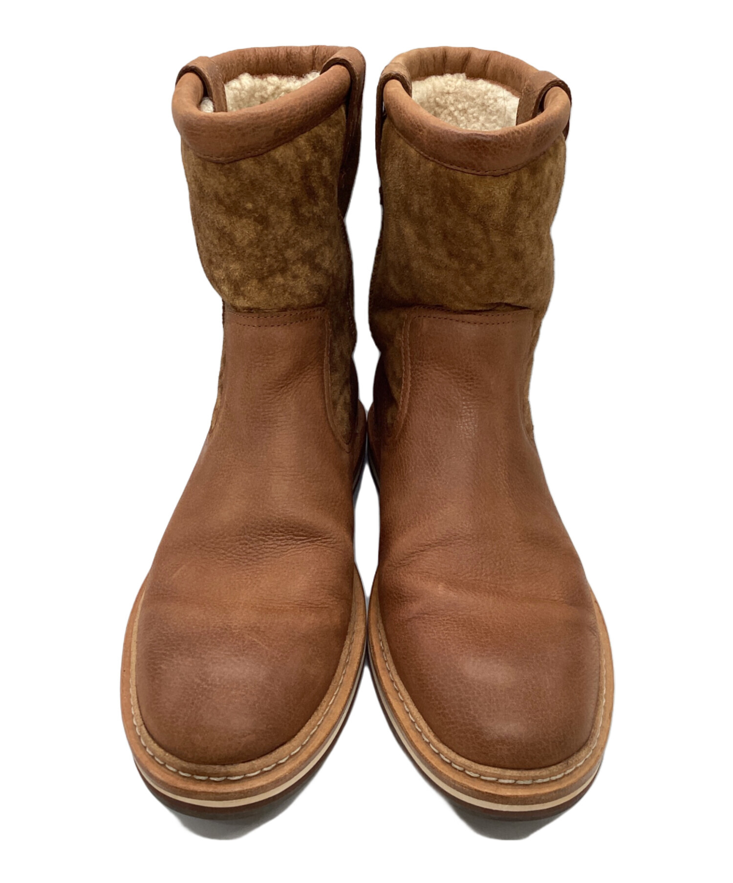 中古・古着通販】UGG (アグ) BURKERTムートンブーツ ブラウン サイズ 