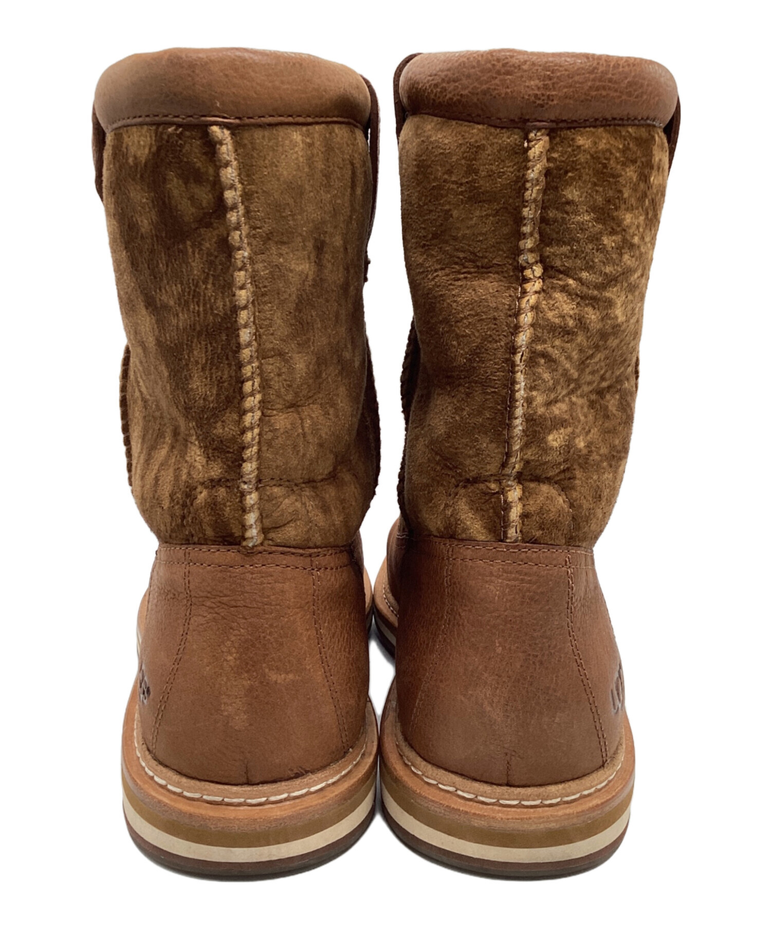 中古・古着通販】UGG (アグ) BURKERTムートンブーツ ブラウン サイズ 