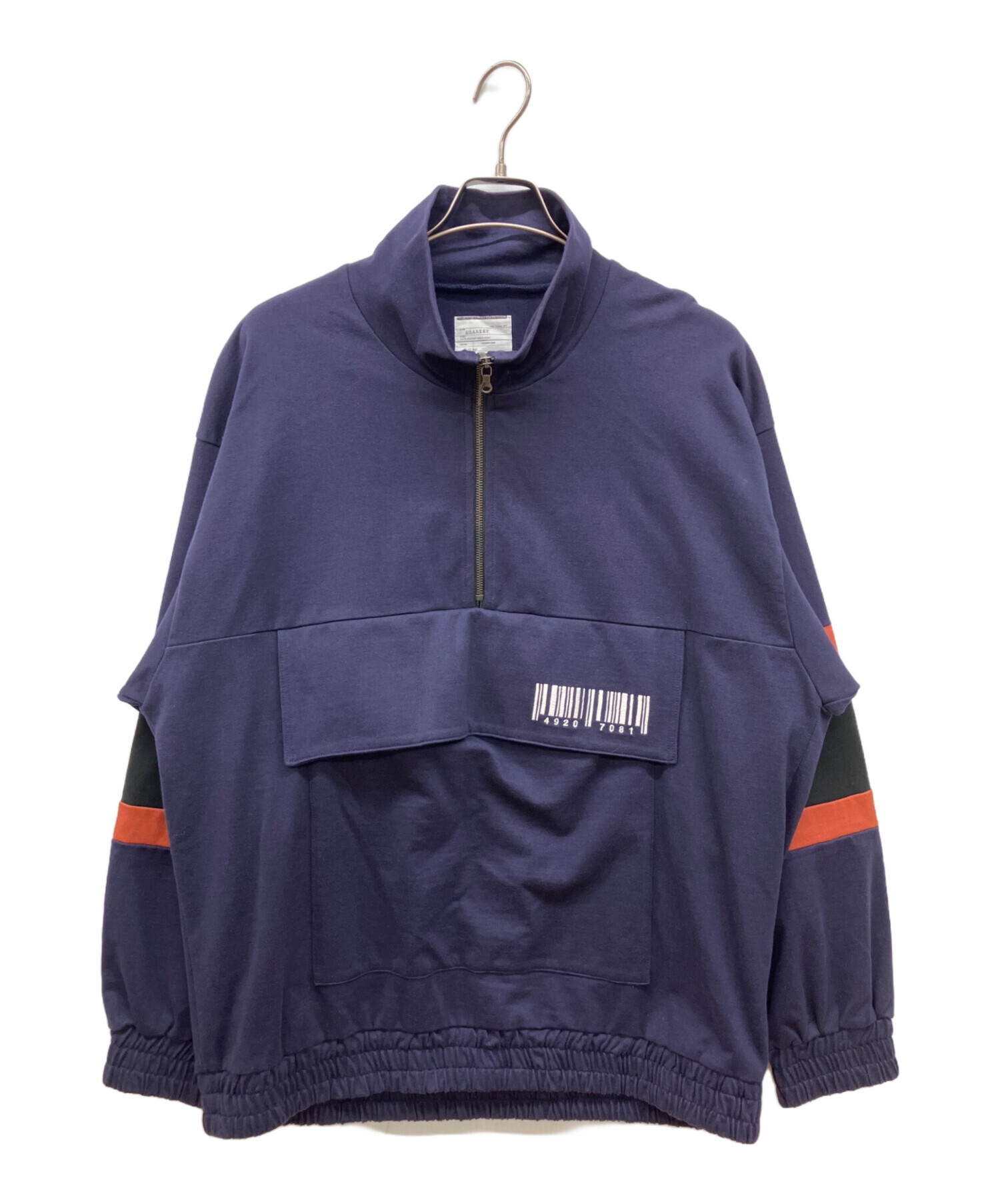 中古・古着通販】SHAREEF (シャリーフ) BIG POCKET HALF ZIP PO