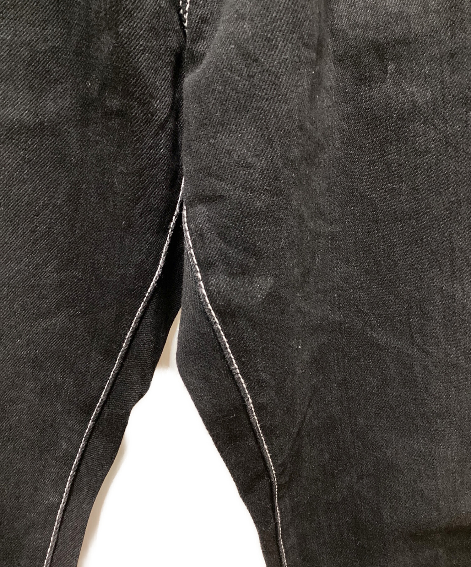 中古・古着通販】PALACE (パレス) BAGGIES JEAN ブラック サイズ:71cm
