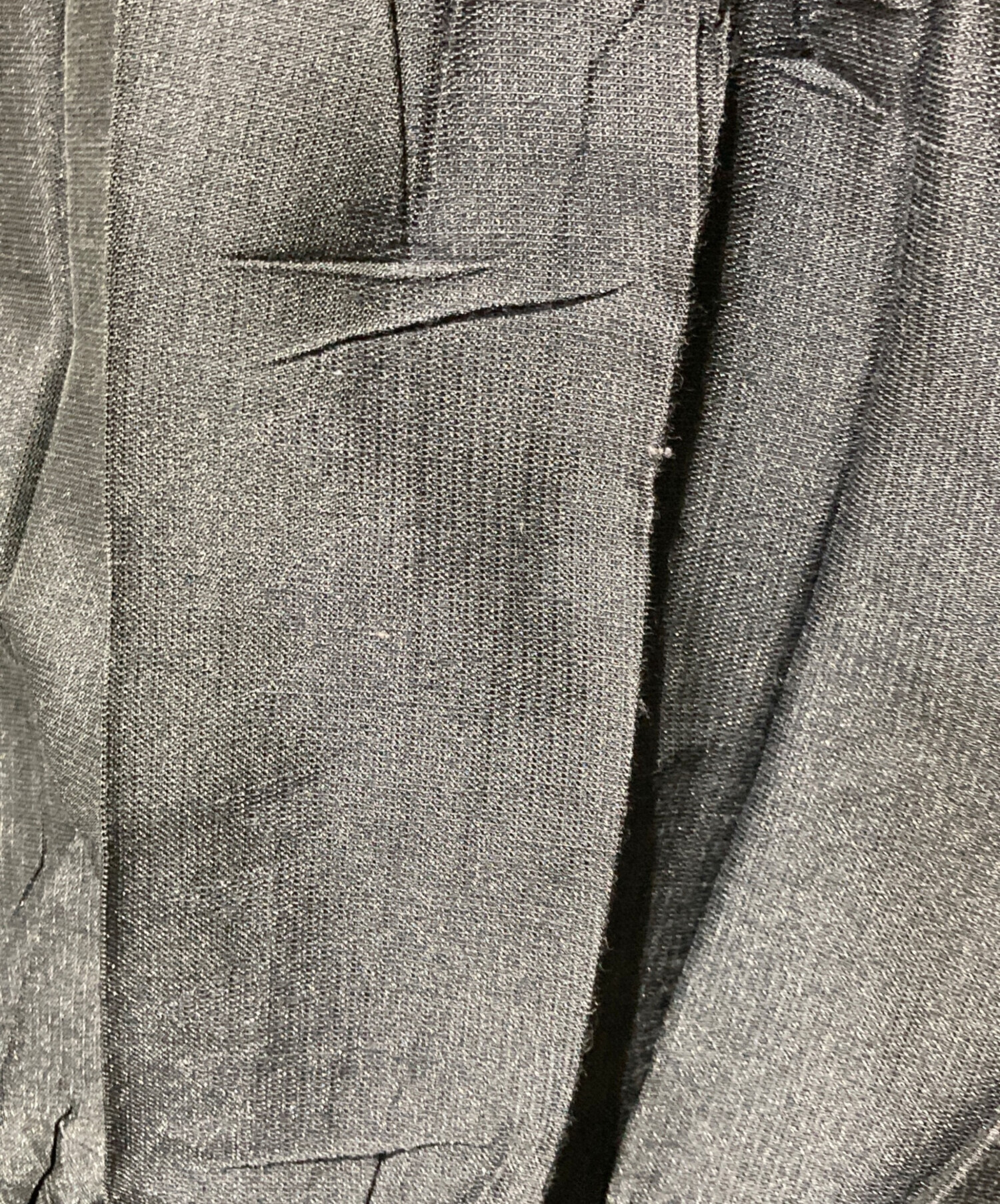 【中古】ISSEY MIYAKE イッセイミヤケ　ジャケット レディース ネイビー プリーツ 日本製 サイズ2 中古・古着通販】ISSEY MIYAKE (イッセイミヤケ) プリーツジャケット