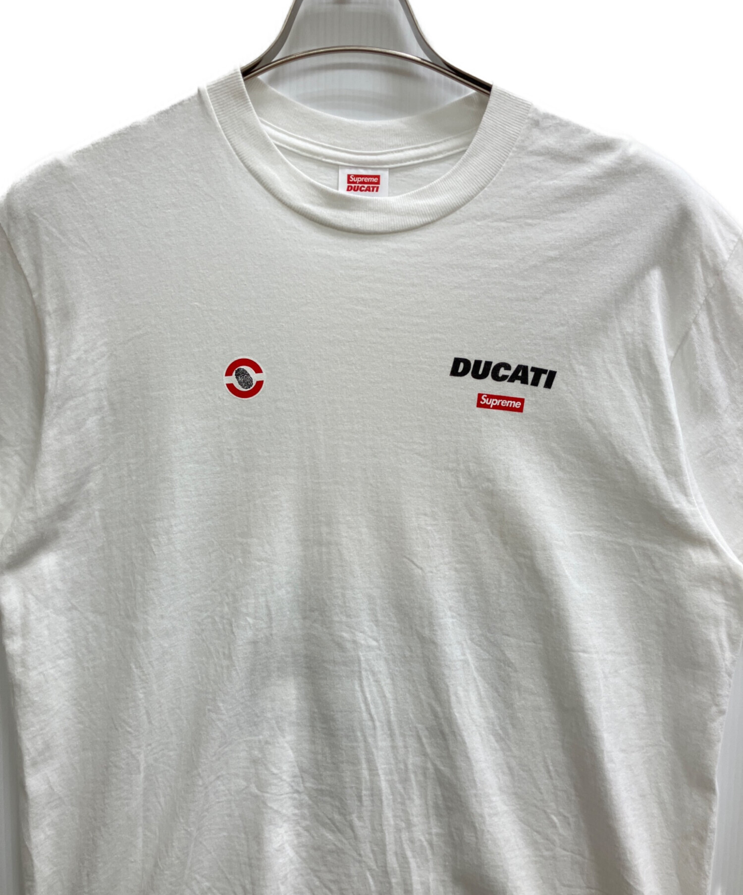 中古・古着通販】Supreme (シュプリーム) Ducati Logo Tee ホワイト 