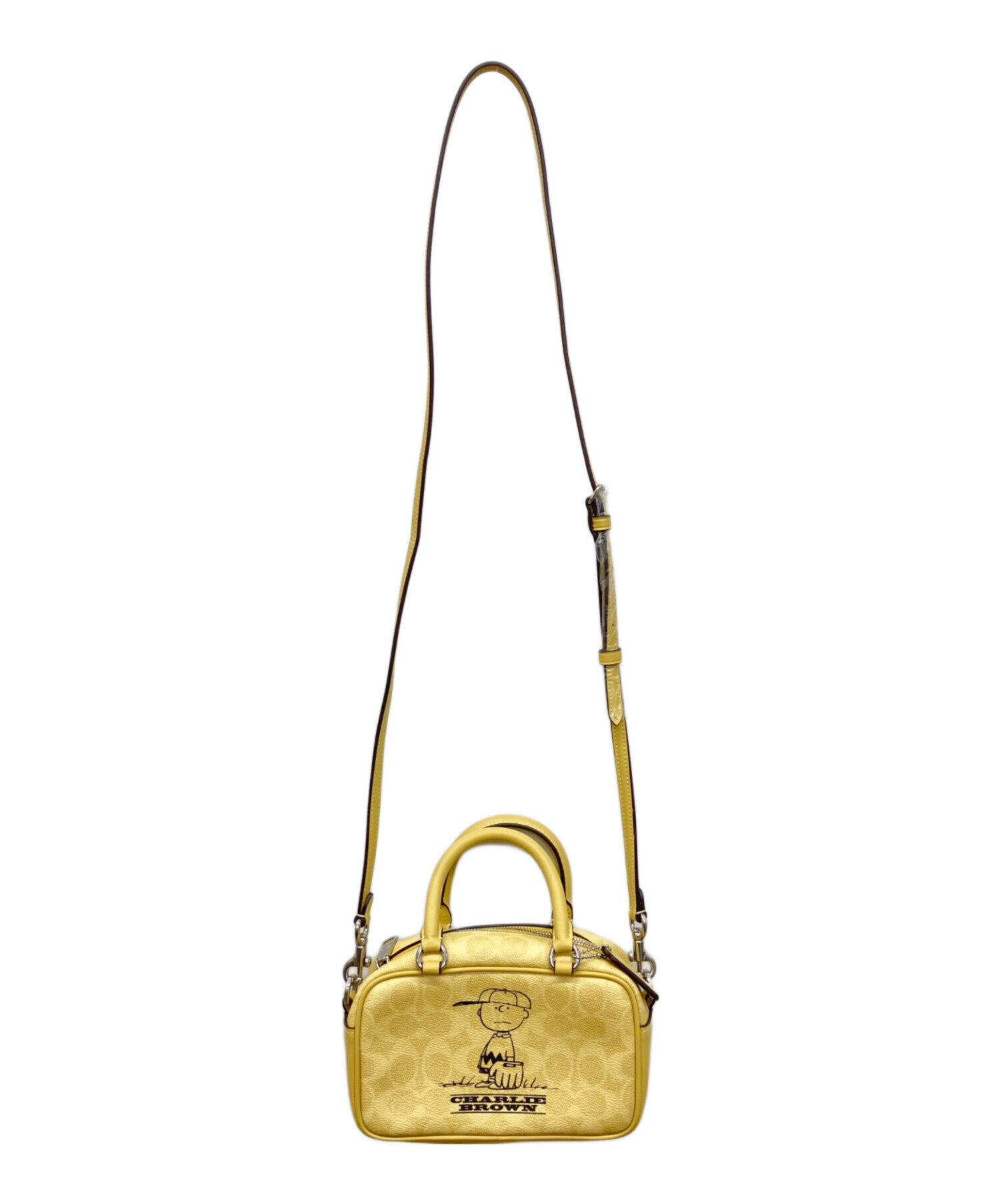 中古・古着通販】COACH (コーチ) PEANUTS (ピーナッツ) サッチェル