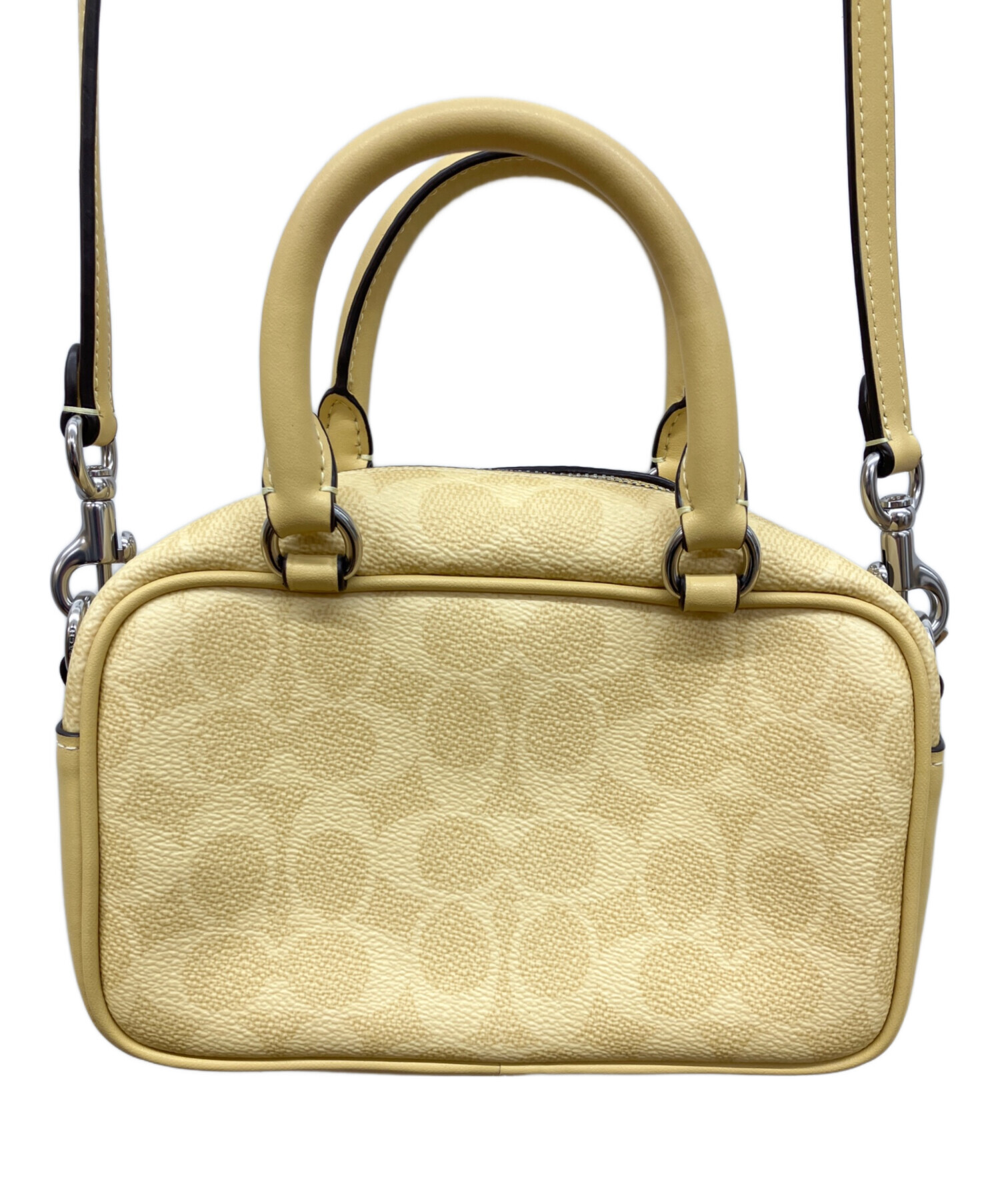 逢*太様 【新品】COACH コーチ ボディバッグ イエロー×ネイビ 正規品 タ 逢*太様 【新品】COACH コーチ ボディバッグ イエロー×ネイビ 正規品 タ