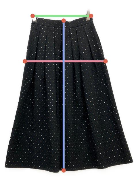 中古・古着通販】SHE TOKYO (シートーキョー) Anna Star Dot Black
