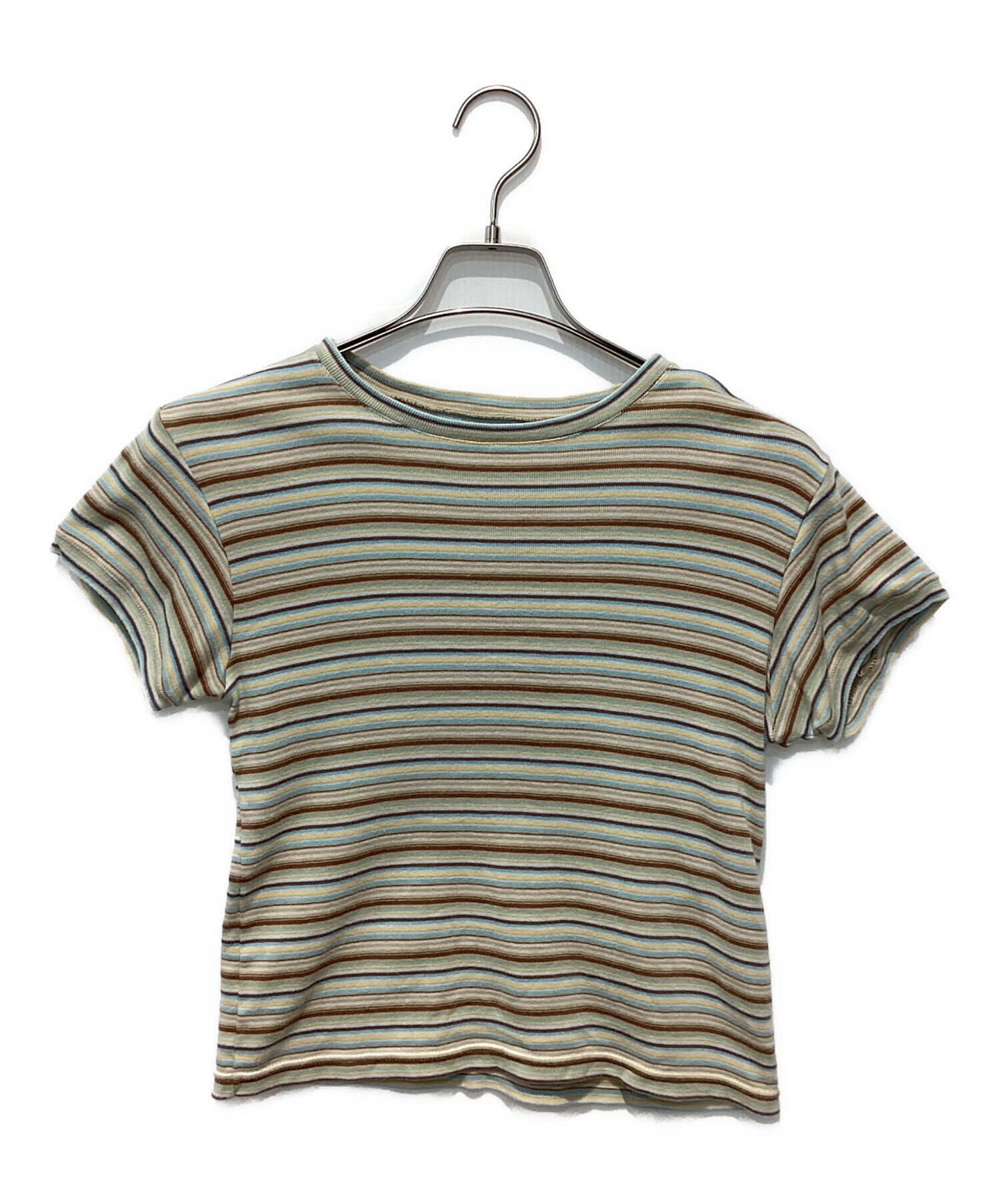 中古・古着通販】FUMIKA UCHIDA (フミカウチダ) MULTICOLOR STRIPE T