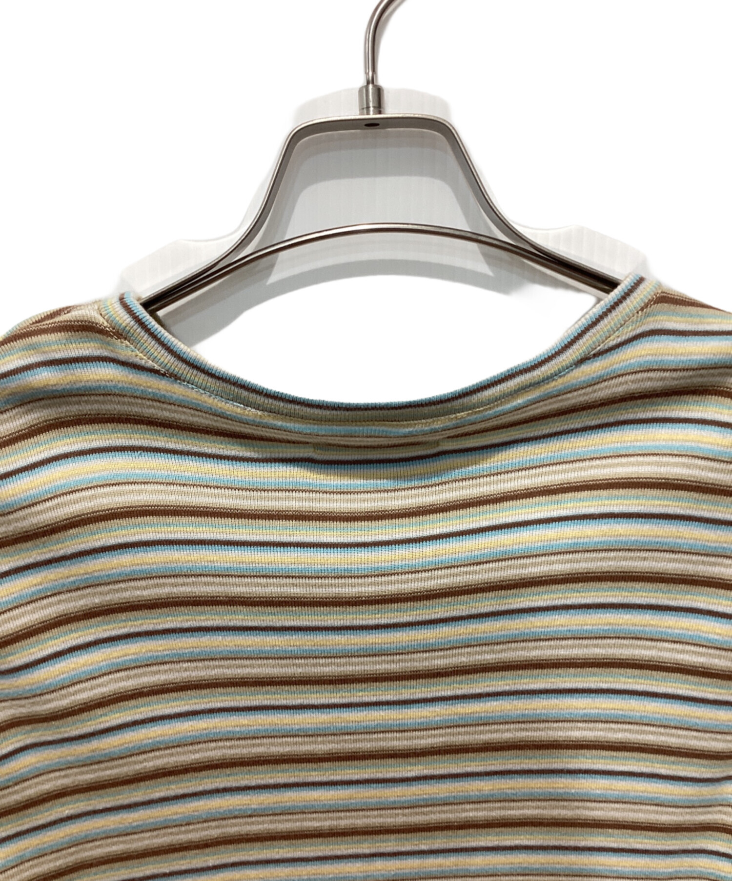 中古・古着通販】FUMIKA UCHIDA (フミカウチダ) MULTICOLOR STRIPE T