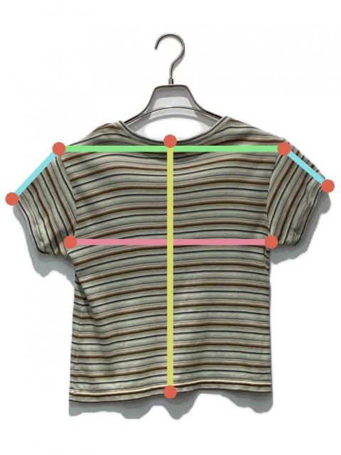 中古・古着通販】FUMIKA UCHIDA (フミカウチダ) MULTICOLOR STRIPE T