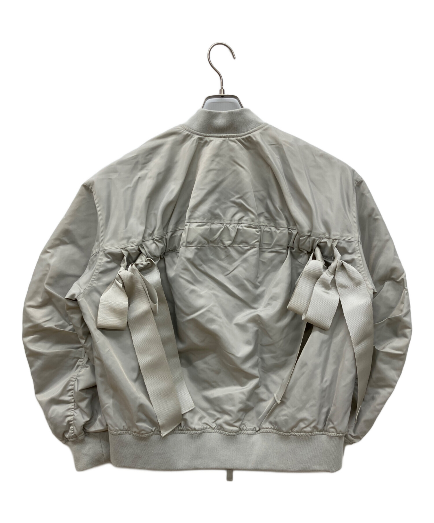 Arpege story ❤︎アルページュストーリーBackリボンMA-1 中古・古着通販】Arpege story (アルページュストーリー) BackリボンMA