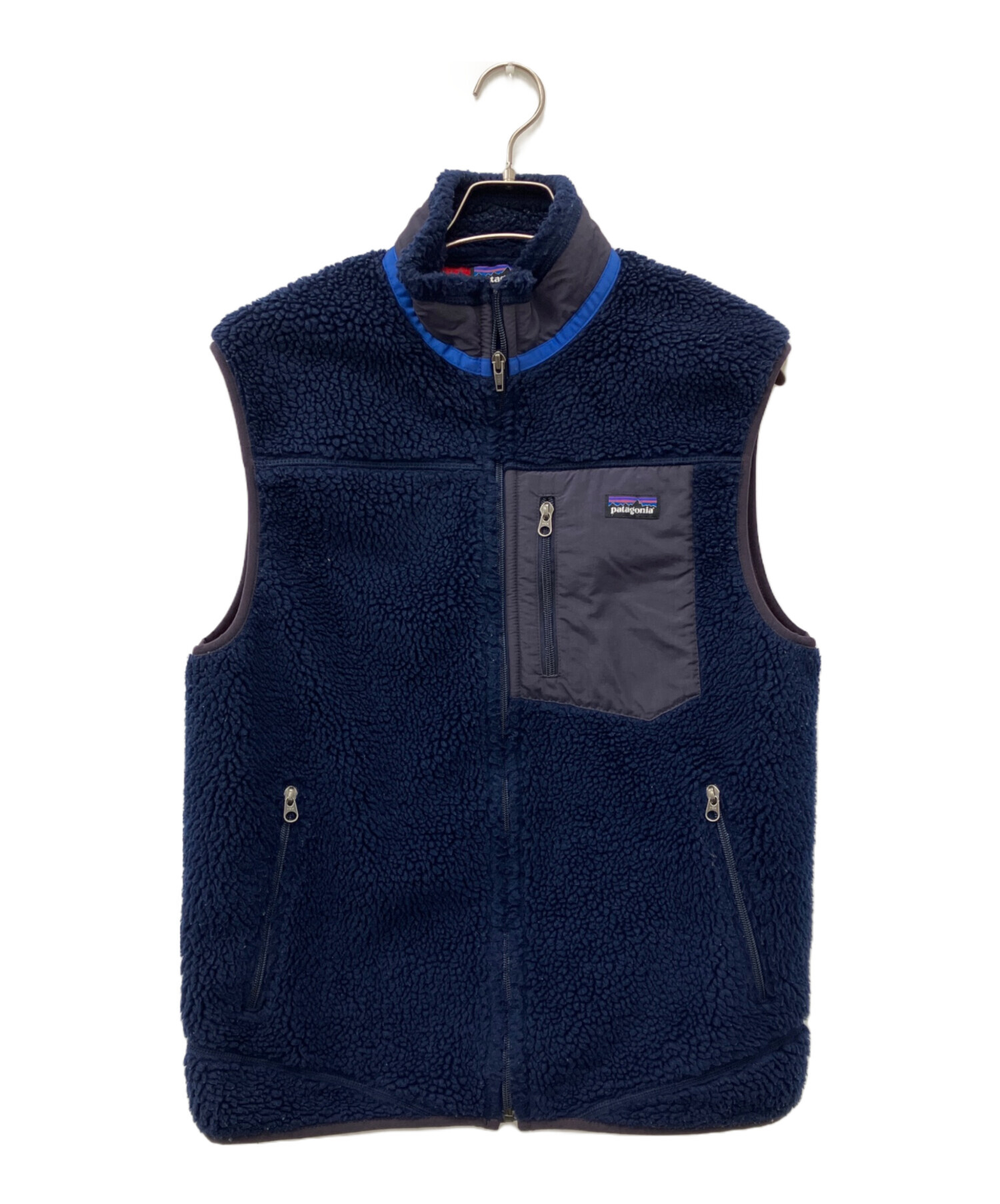Patagonia フィッシングベスト Mサイズ 青 中古・古着通販】Patagonia (パタゴニア) CLASSIC RETRO-X VEST