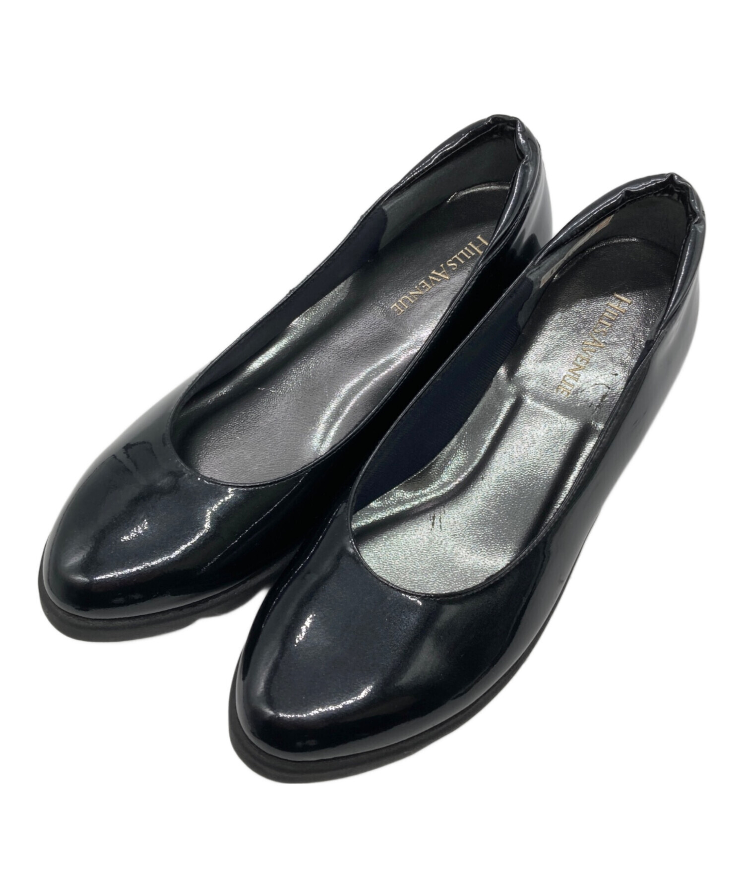 中古・古着通販】hills avenue (ヒルズアヴェニュー) プレーンウェーブソールリップル ブラック サイズ:SIZE  22.5cm｜ブランド・古着通販 トレファク公式【TREFAC FASHION】スマホサイト