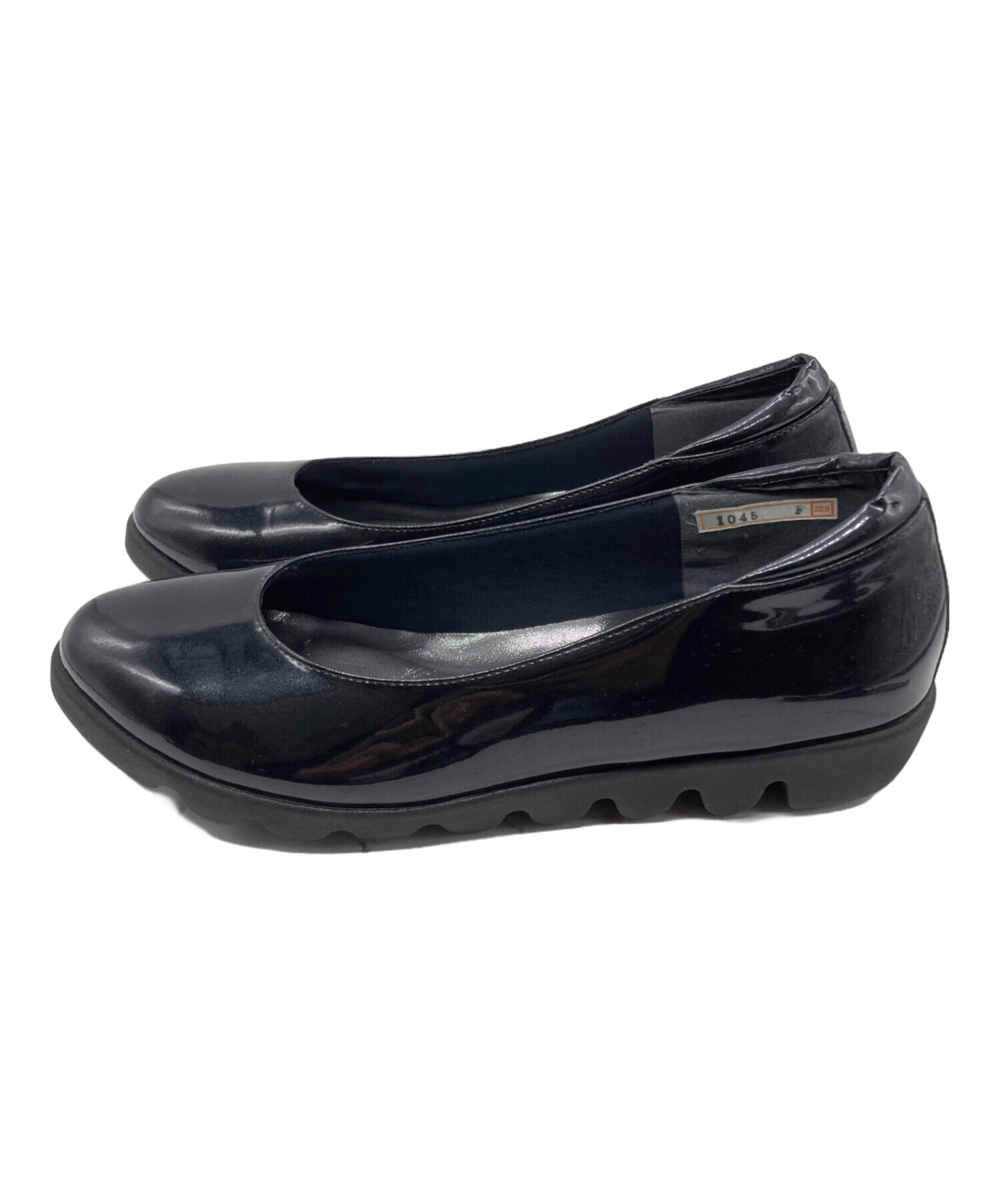 中古・古着通販】hills avenue (ヒルズアヴェニュー) プレーンウェーブソールリップル ブラック サイズ:SIZE  22.5cm｜ブランド・古着通販 トレファク公式【TREFAC FASHION】スマホサイト