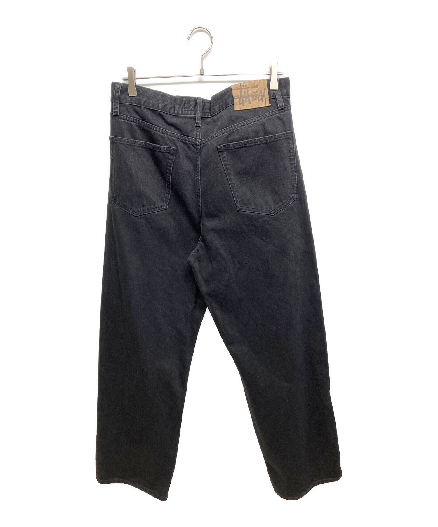 中古・古着通販】stussy (ステューシー) RELAXED JEAN DENIM ブラック