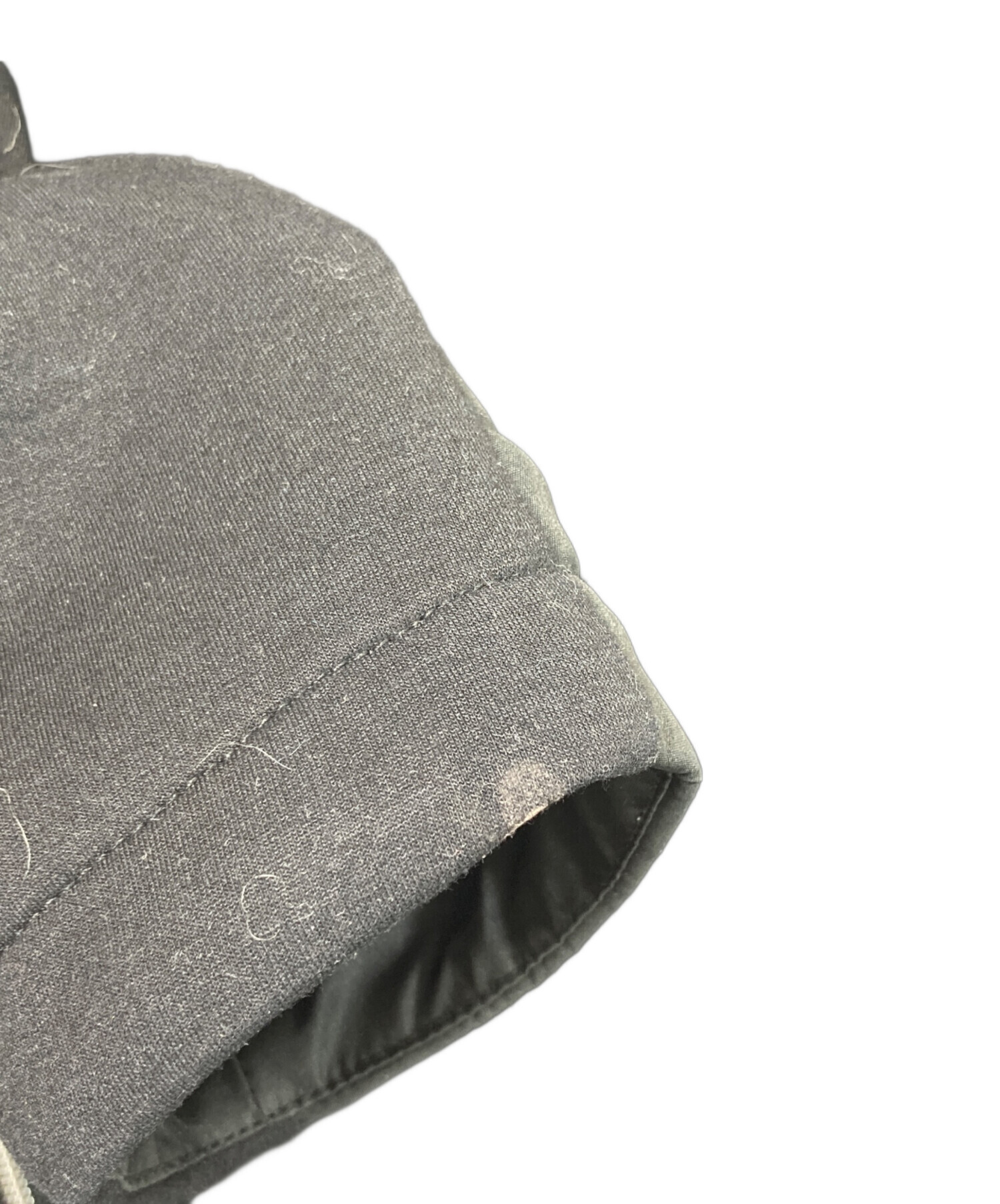 中古・古着通販】ZUCCA (ズッカ) ライトキルトドッキング ブラック