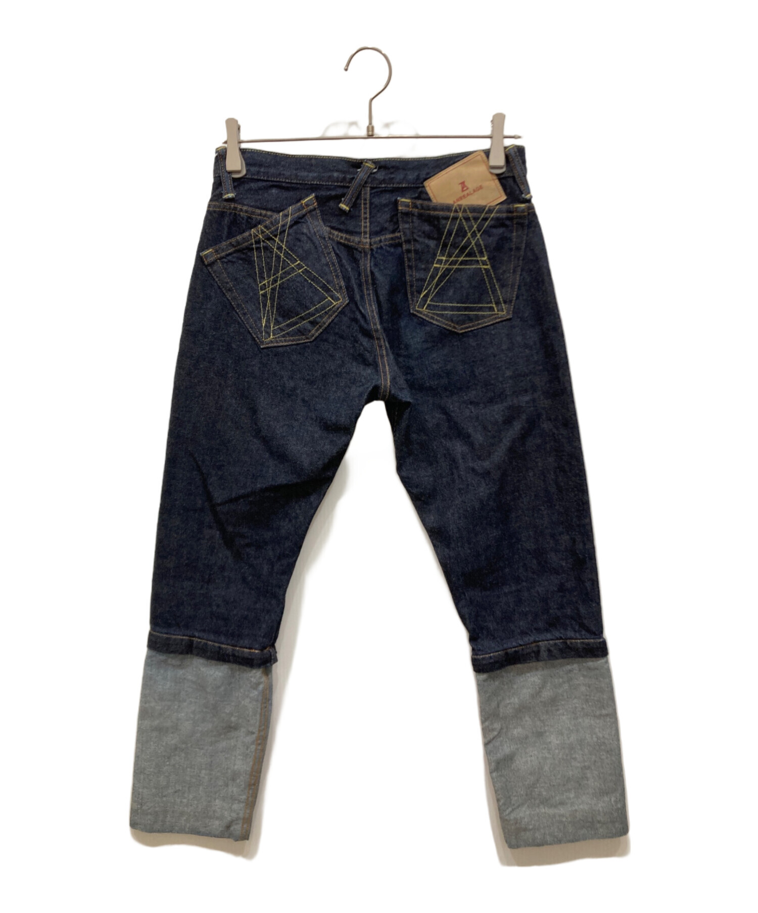 中古・古着通販】ANREALAGE (アンリアレイジ) Roll up denim pants