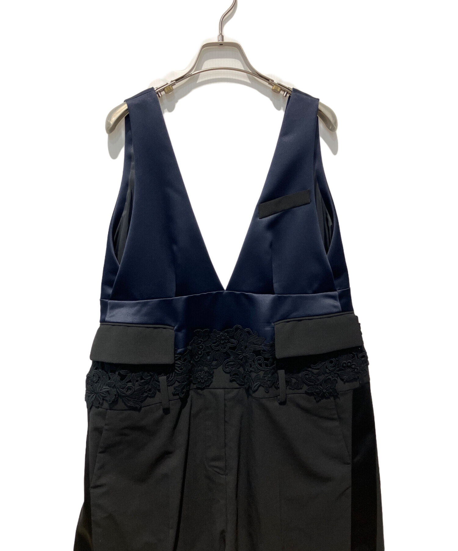 中古・古着通販】sacai (サカイ) ドッキングノースリーブワンピース