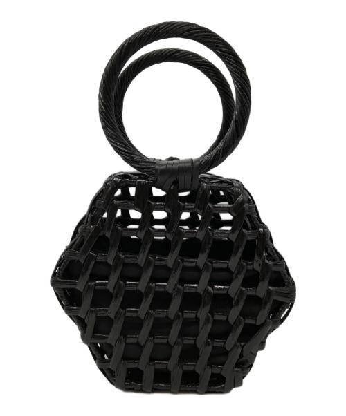 中古・古着通販】ARANAZ (アラナス) ヘキサゴン カゴバッグ ブラック