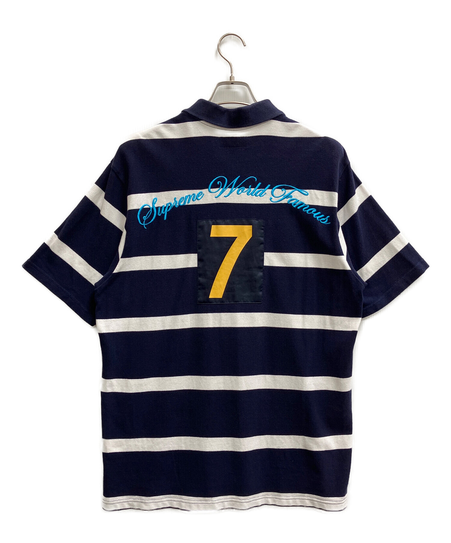 中古・古着通販】Supreme (シュプリーム) Cursive Polo ネイビー