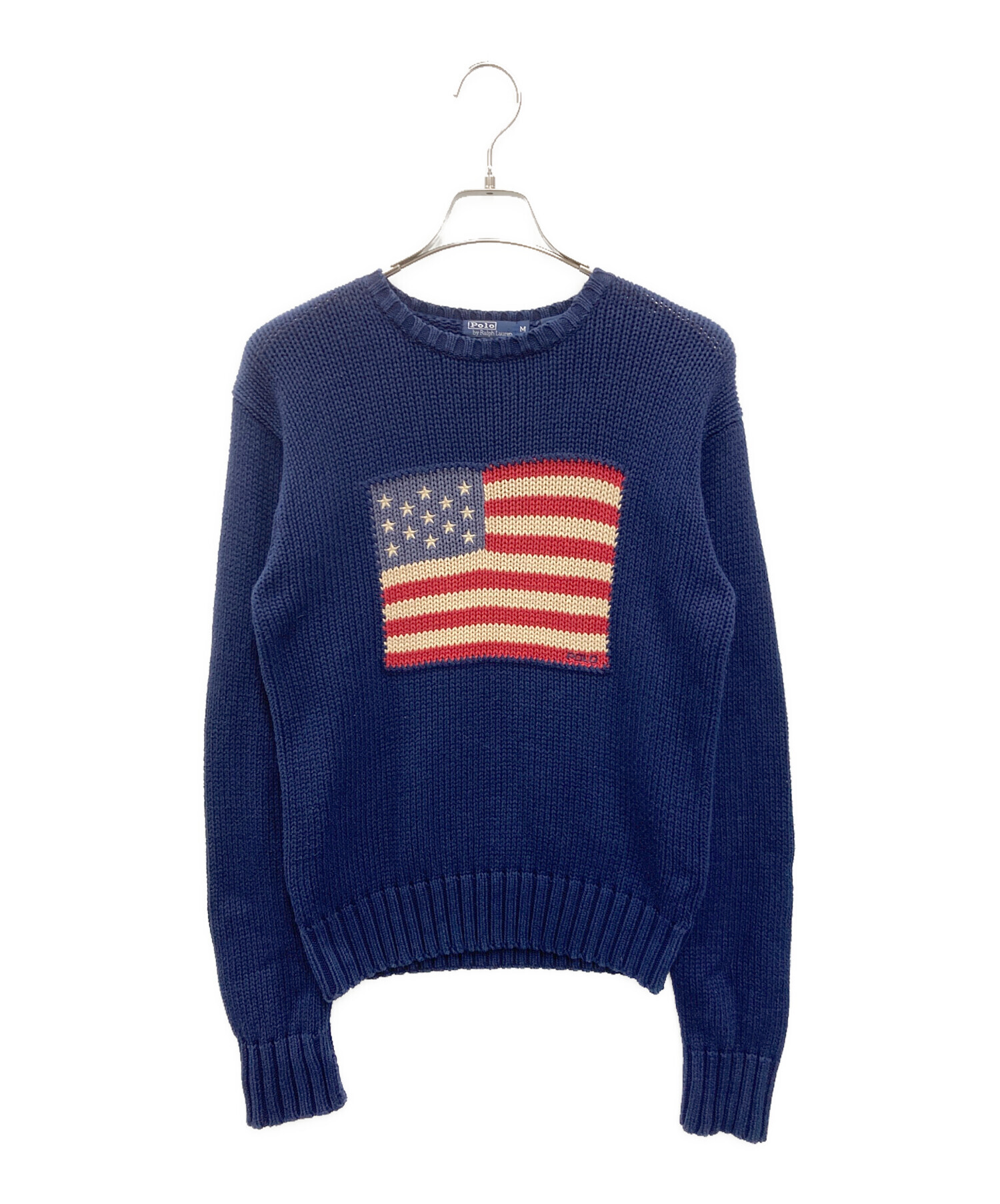 未使用❕POLO 星条旗 BIGPONY ネイビー S 中古・古着通販】POLO RALPH LAUREN (ポロ・ラルフローレン) アイ