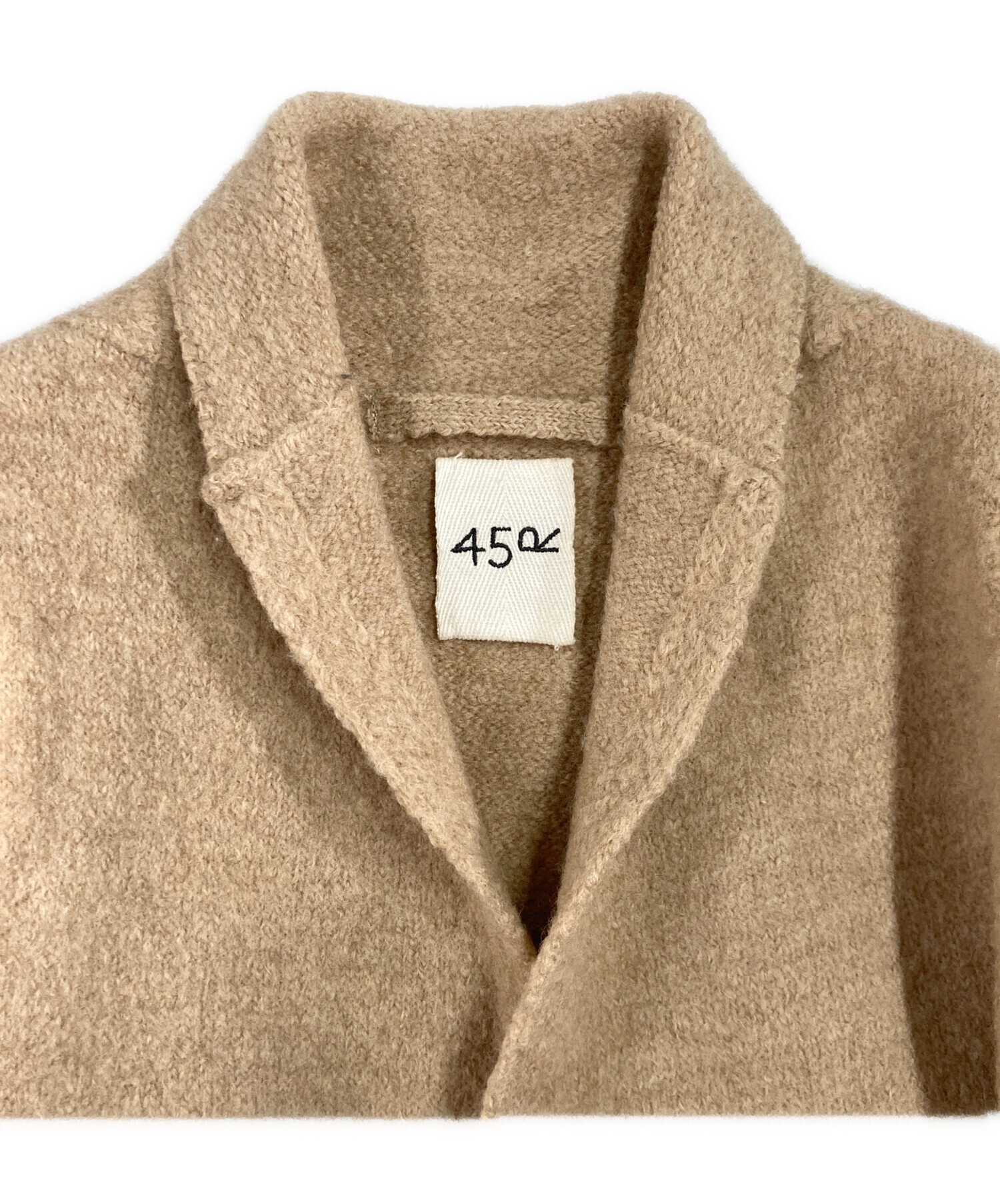 中古・古着通販】45R (フォーティファイブ・アール) 縮絨ニットの