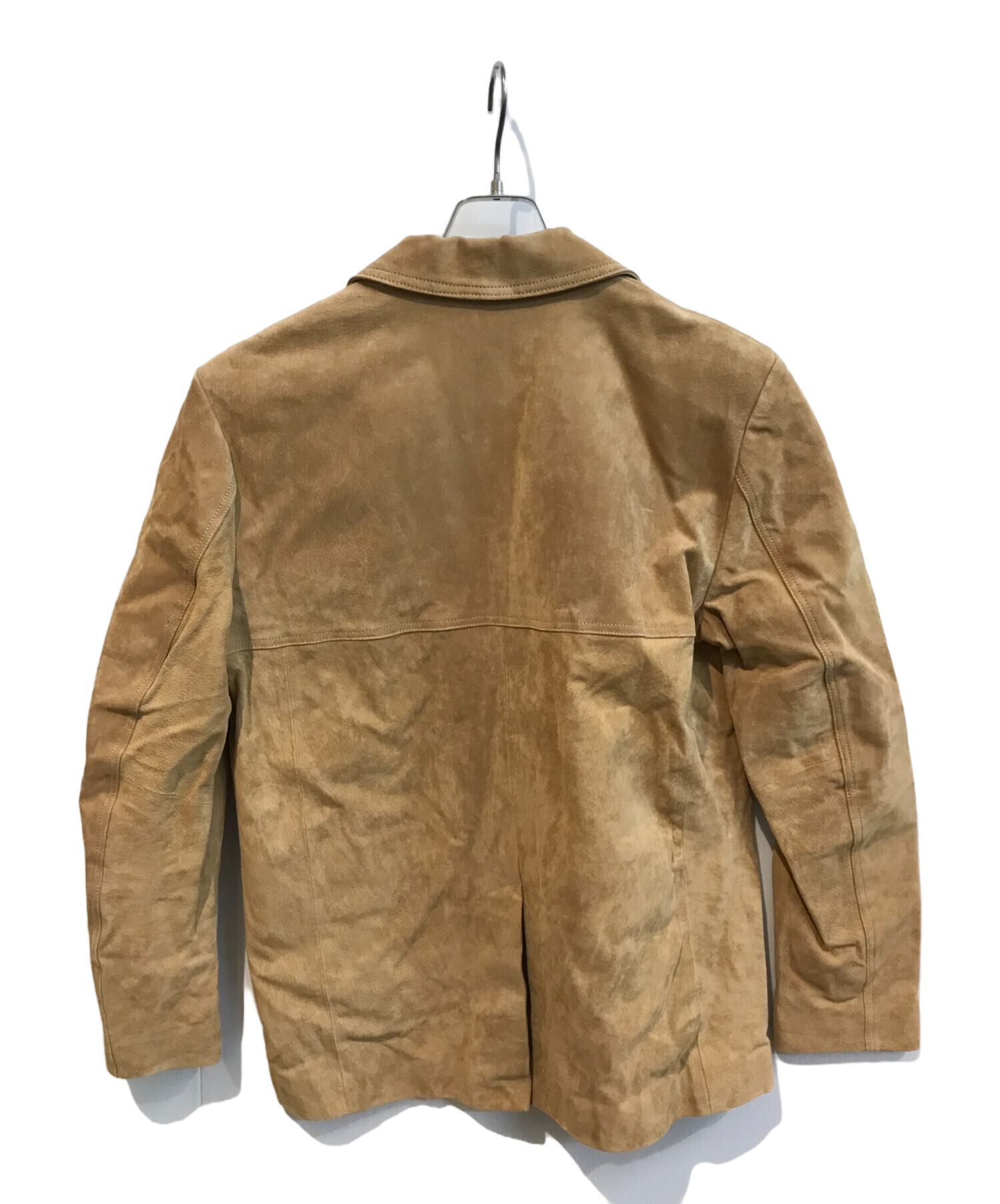 ZARA 90's archiveブラウン リアルレザー　カーコートジャケット ZARA 90's archiveブラウン リアルレザー カーコートジャケット ZARA