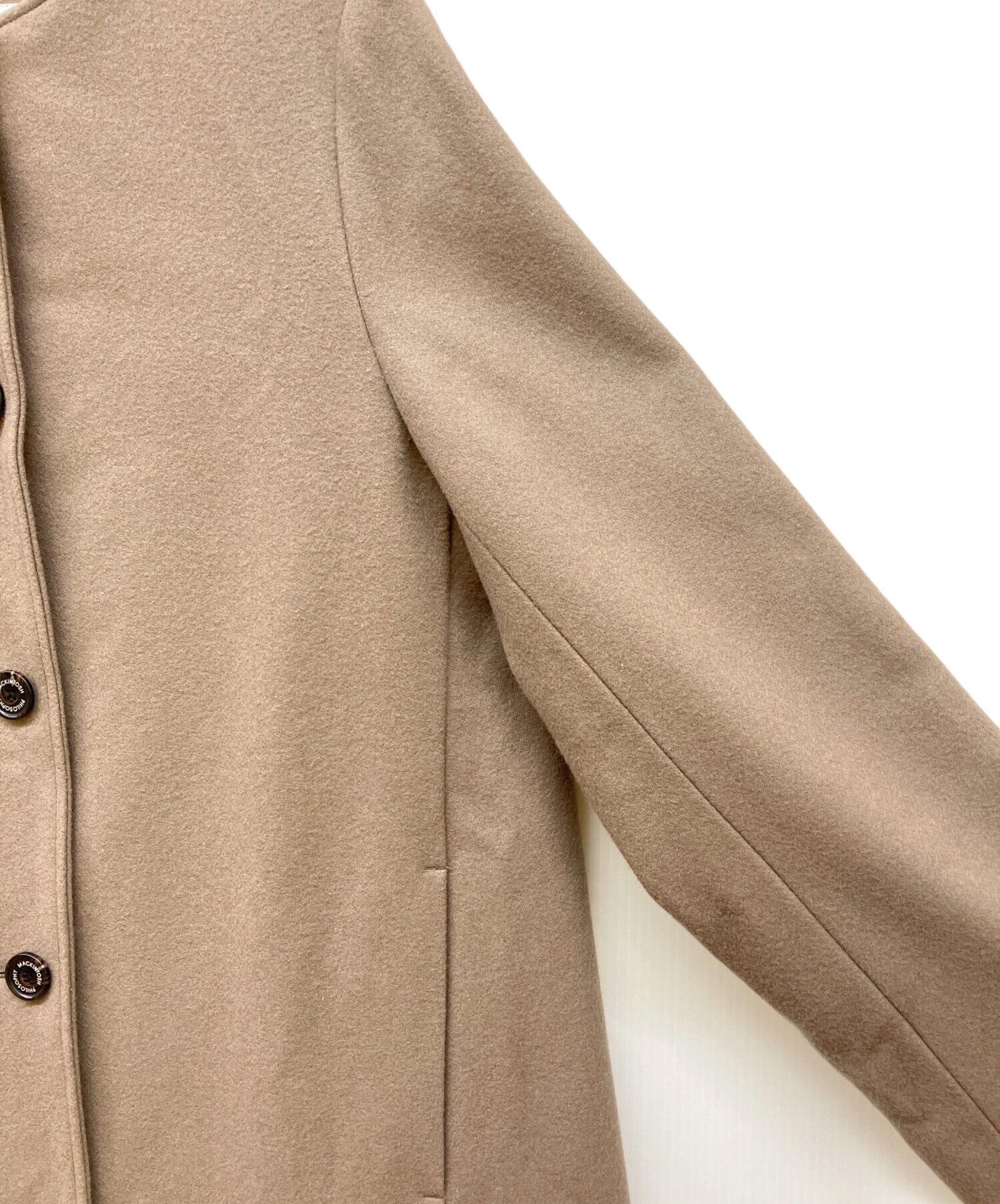 マッキントッシュフィロソフィー メルトンコート ブラウン系 サイズ40 Lサイズ IVENREY(イベンリー)】ライトメルトン製(コート)｜MACKINTOSH