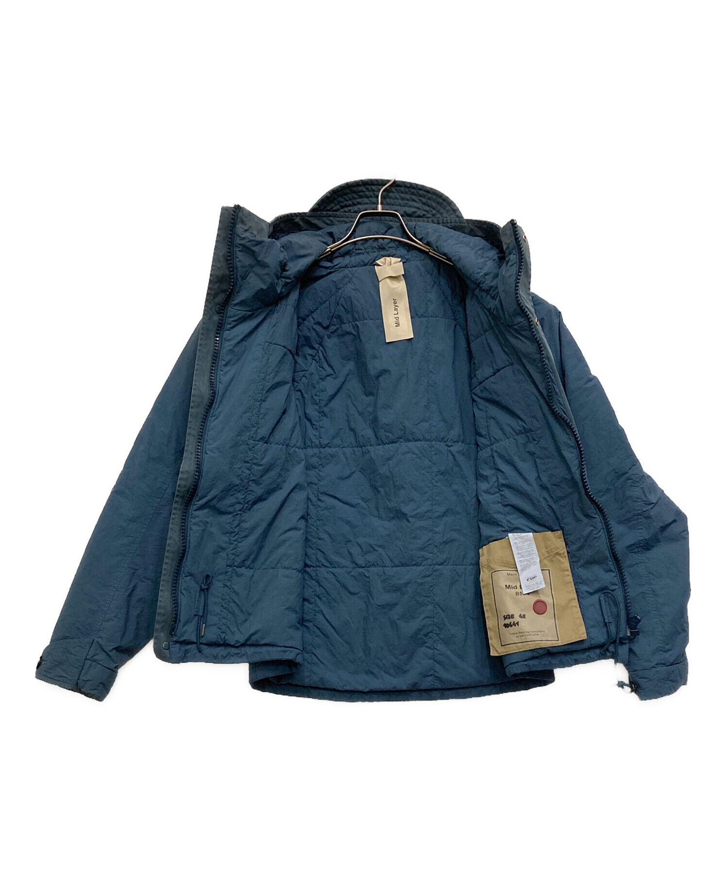 中古・古着通販】TEN-C (テンシー) COMBO PADDED MIDLAYER ANORAK