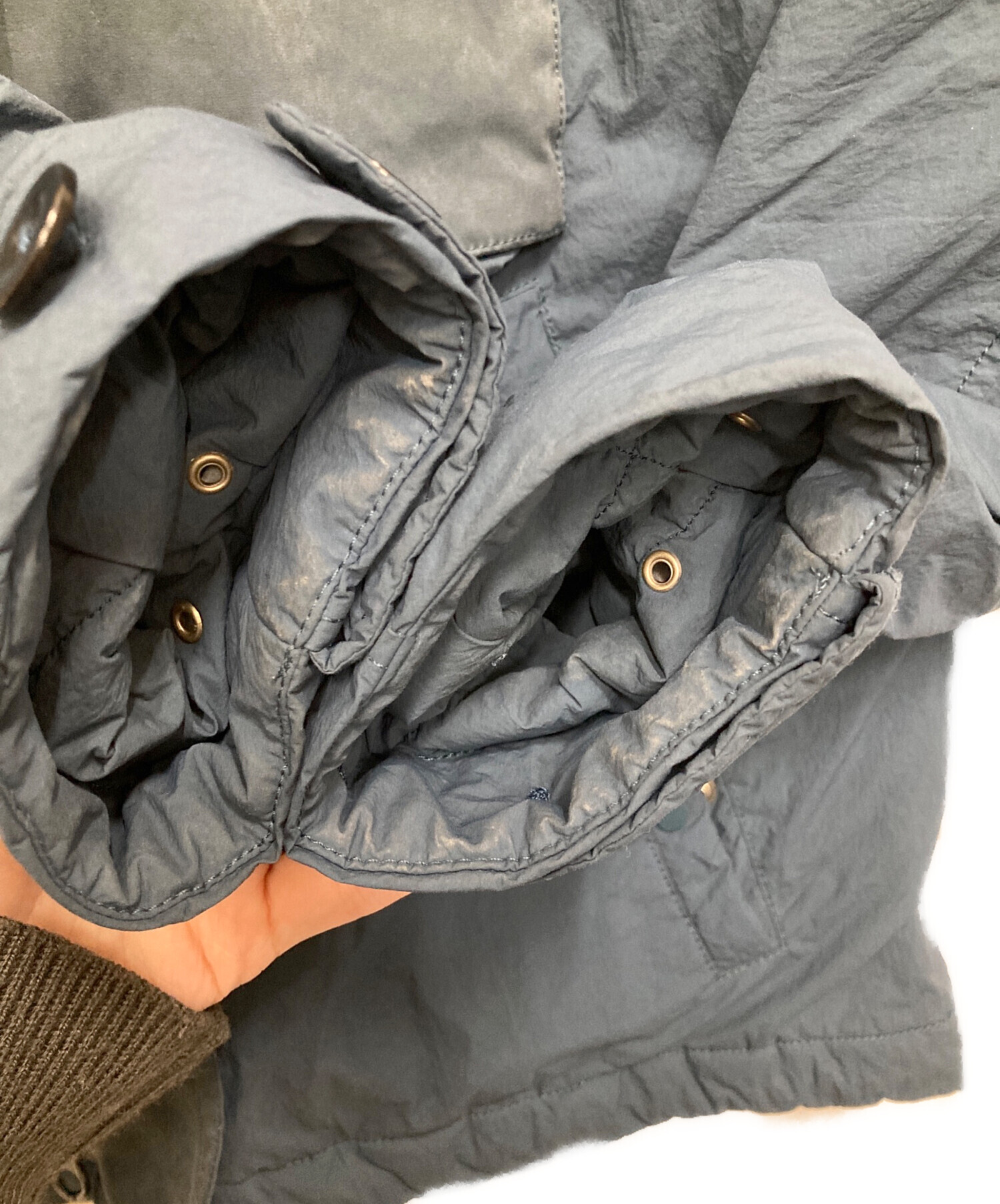 中古・古着通販】TEN-C (テンシー) COMBO PADDED MIDLAYER ANORAK