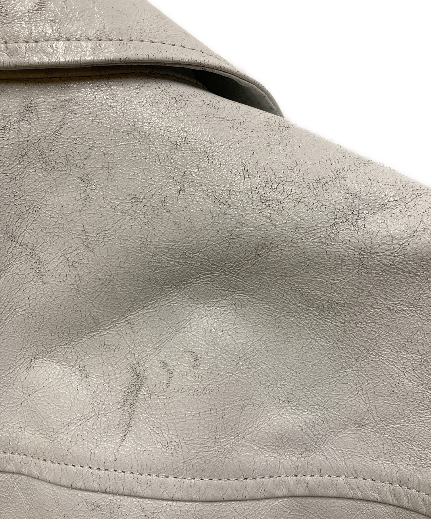 中古・古着通販】GOLDEN GOOSE (ゴールデングース) レザーダブル