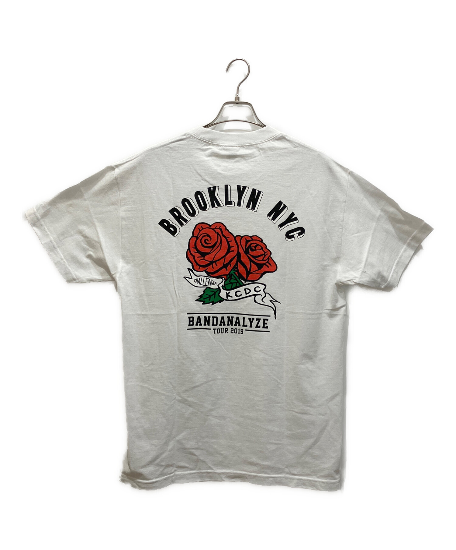 中古・古着通販】CHALLENGER (チャレンジャー) NYC ROSE TEE ホワイト