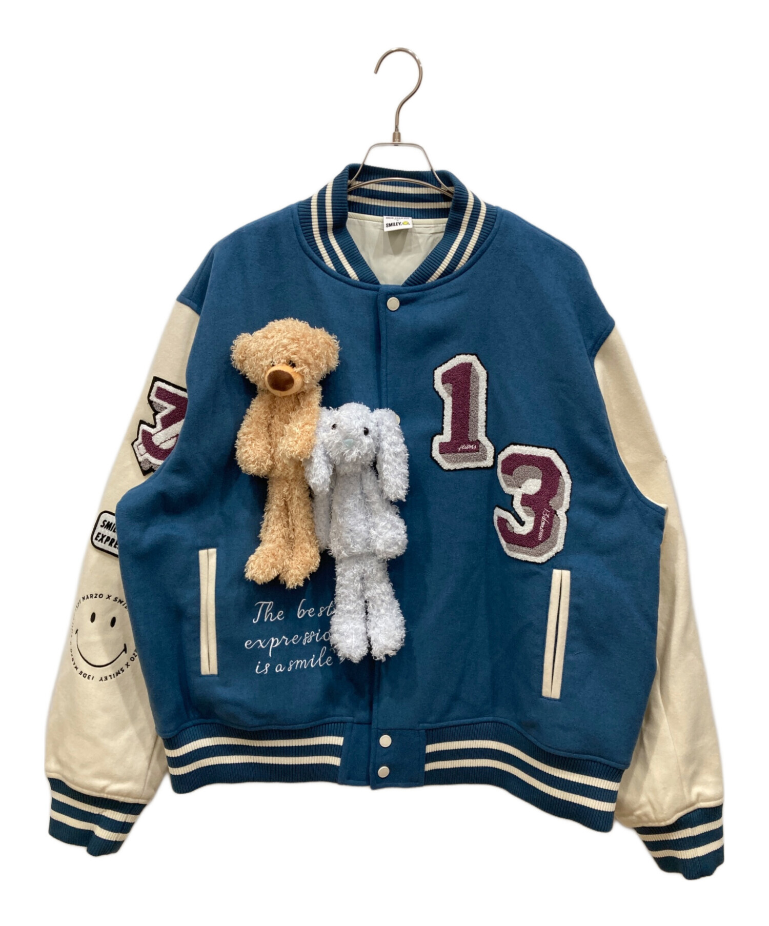 13 DE MARZO トレセデマルソ スタジャン SMILEY テディベア L 中古・古着通販】13DE MARZO (トレセ デ マルソ) SMILEY (スマイリー