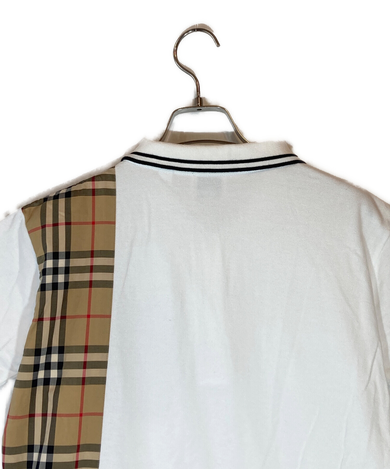 中古・古着通販】BURBERRY (バーバリー) ノバチェックハーフジップ