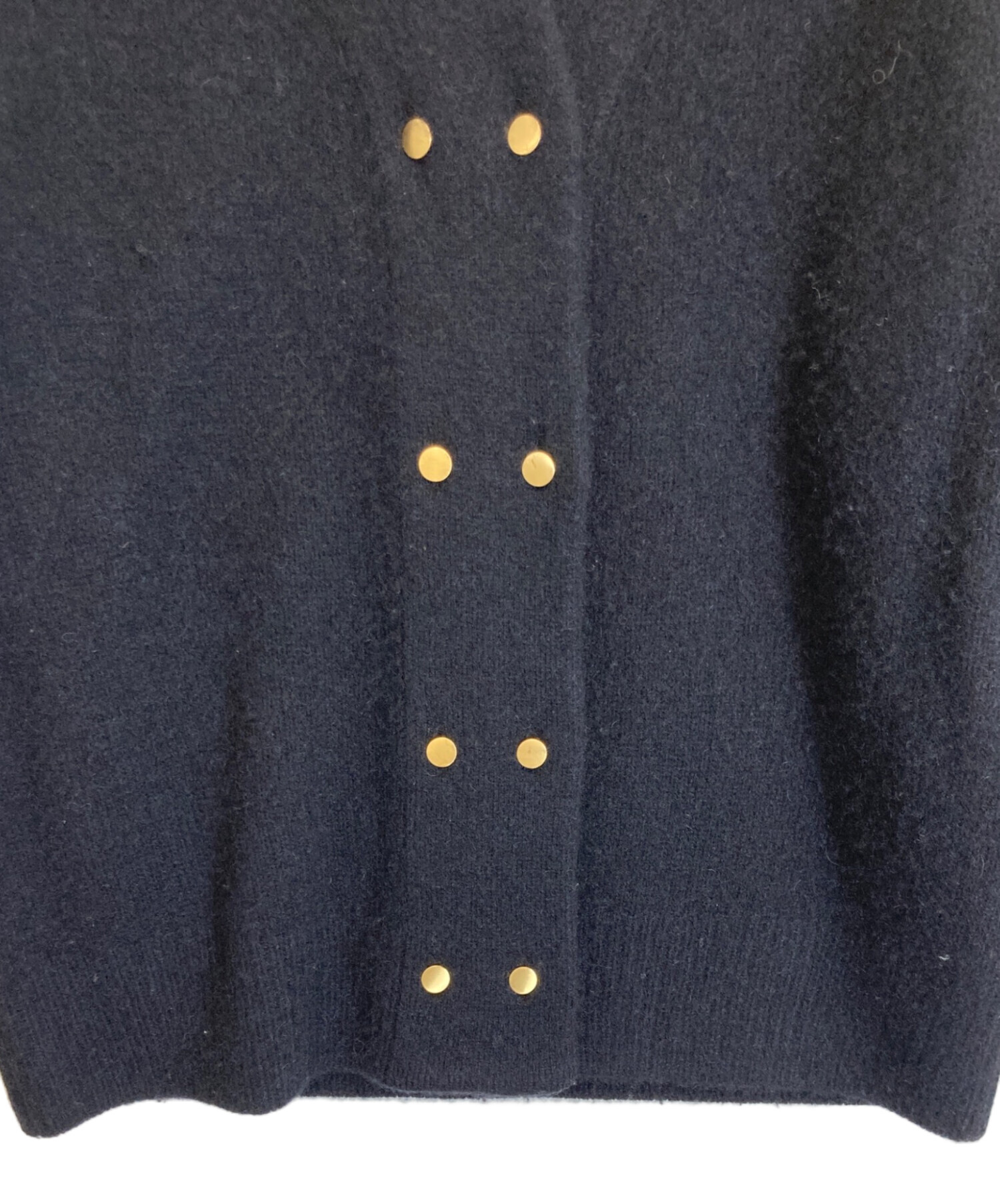 中古・古着通販】Noble (ノーブル) ヤク ダブルボタンニット