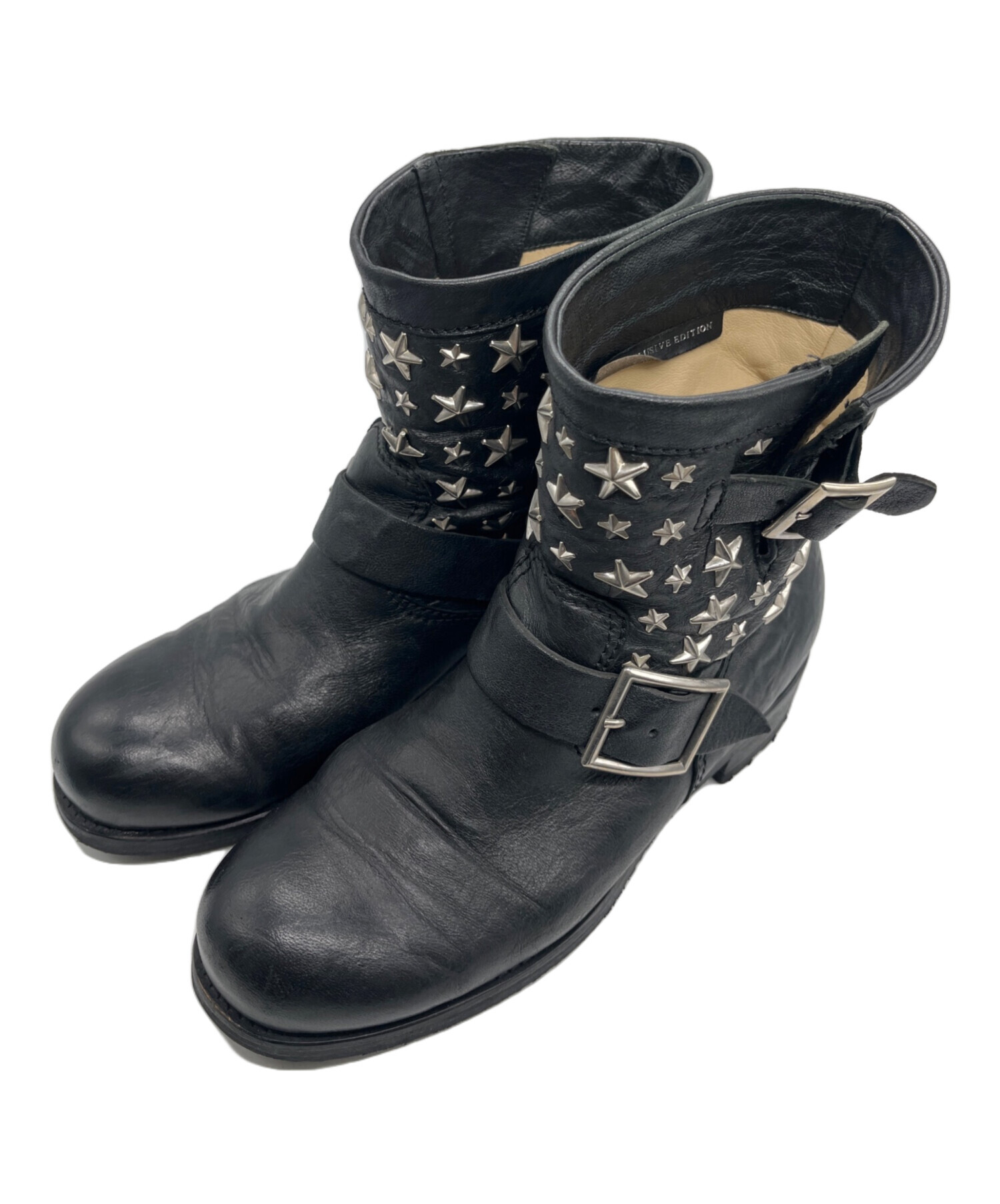 中古・古着通販】JIMMY CHOO (ジミーチュウ) スタースタッズエンジニア