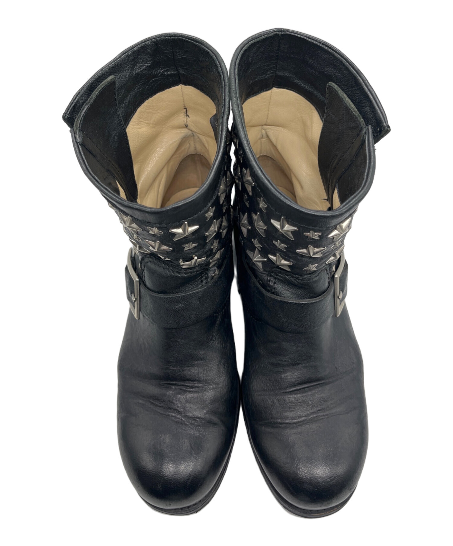 中古・古着通販】JIMMY CHOO (ジミーチュウ) スタースタッズエンジニア