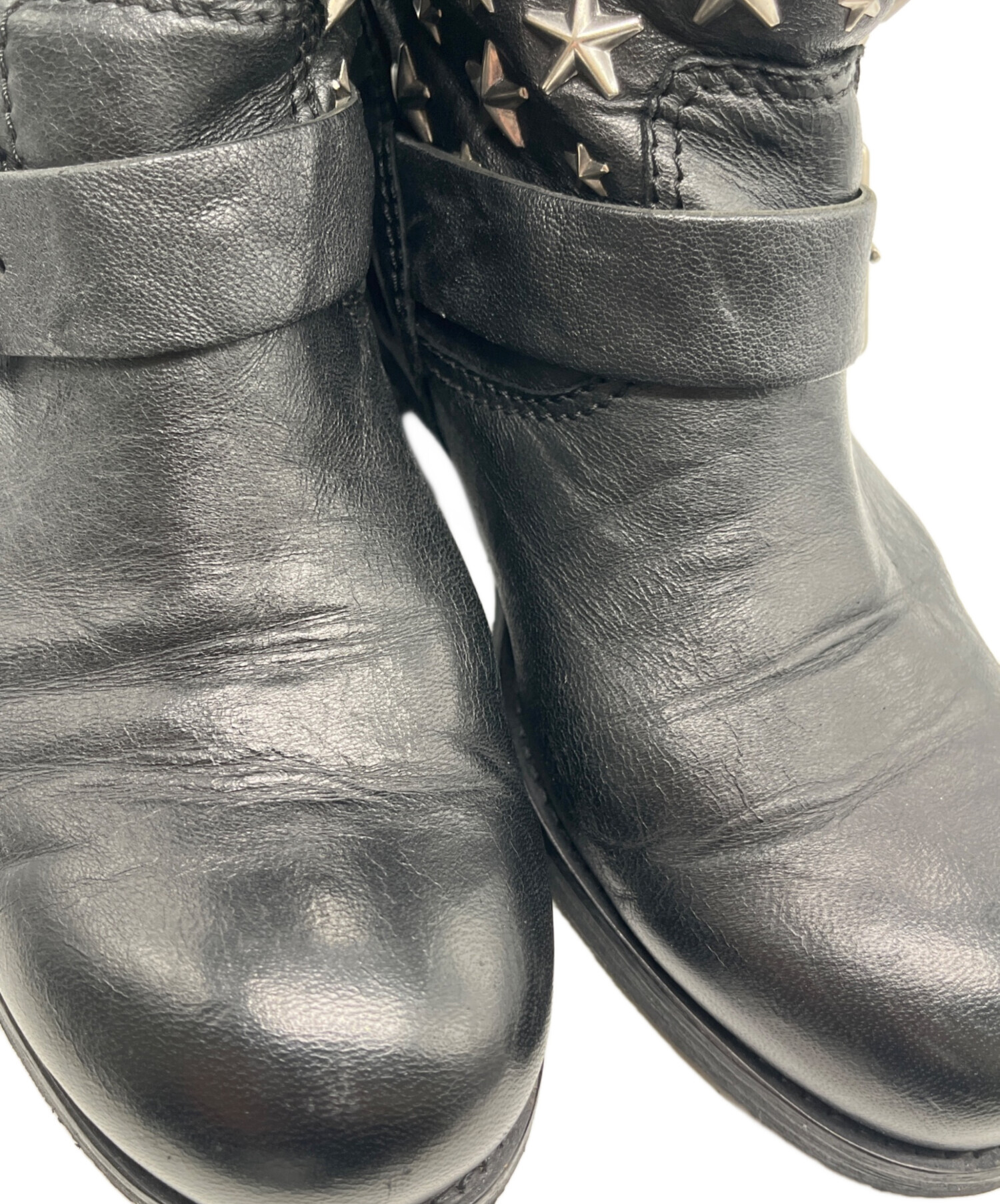 中古・古着通販】JIMMY CHOO (ジミーチュウ) スタースタッズエンジニア