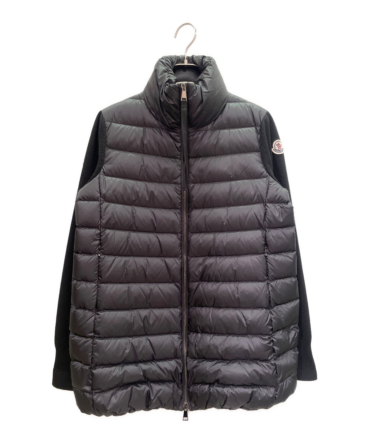 『未使用級』MONCLER CARDIGAN ニット切替 ダウンジャケット MONCLER ニット切替ダウンジャケット MAGLIONE TRICOT CARDIGAN