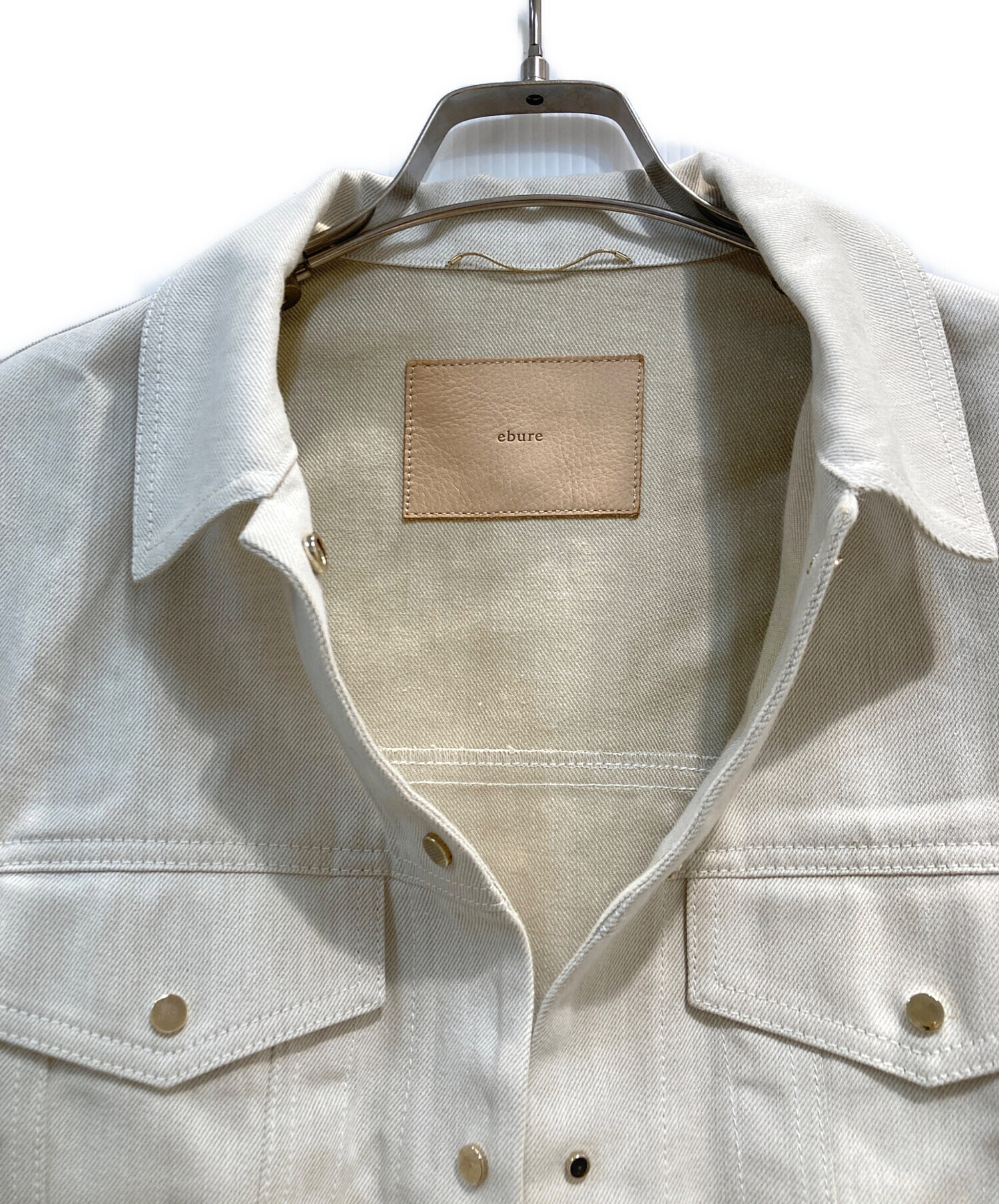 中古・古着通販】EBURE (エブール) リアクティブデニムGジャン