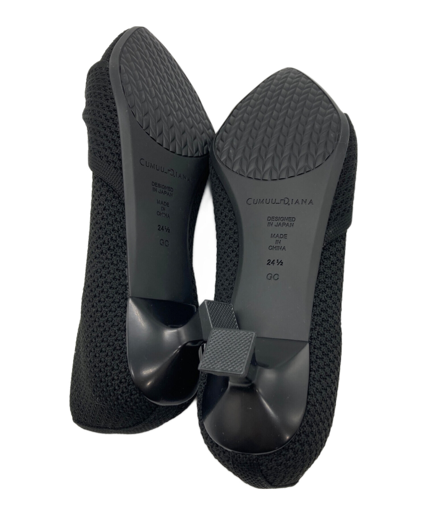 中古・古着通販】CUMUU DIANA (ダイアナ) パンプス ブラック サイズ