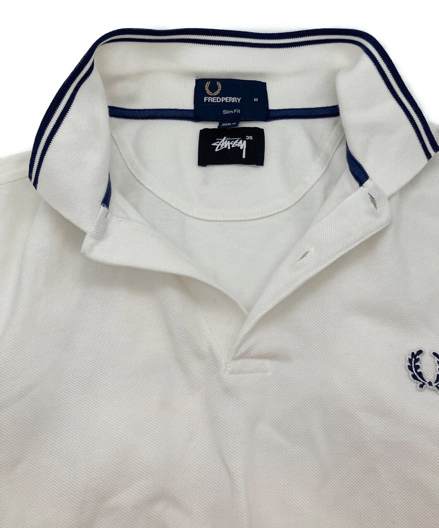 中古・古着通販】FRED PERRY (フレッドペリー) stussy (ステューシー