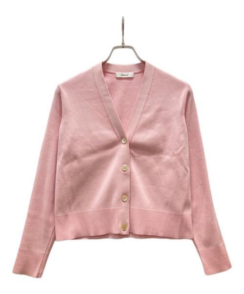 美品 ebure エブール 24SS ライトシルクコットン 長袖 カーディガン サイズ38 パープル レディース 古着 中古 USED 美品 ebure エブール 24SS ライトシルクコットン 長袖 カーディガン