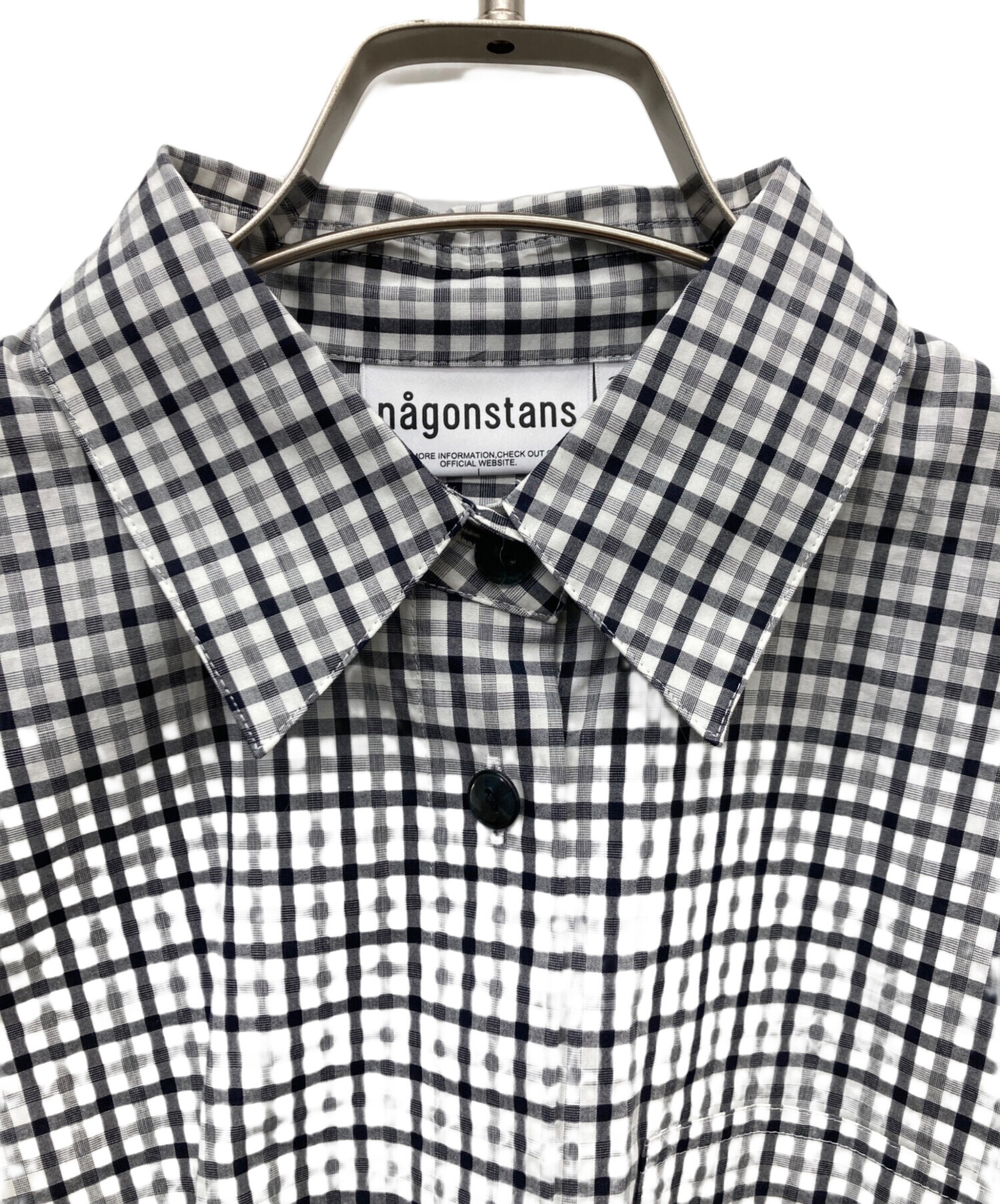 中古・古着通販】nagonstans (ナゴンスタンス) タイプライターcheck